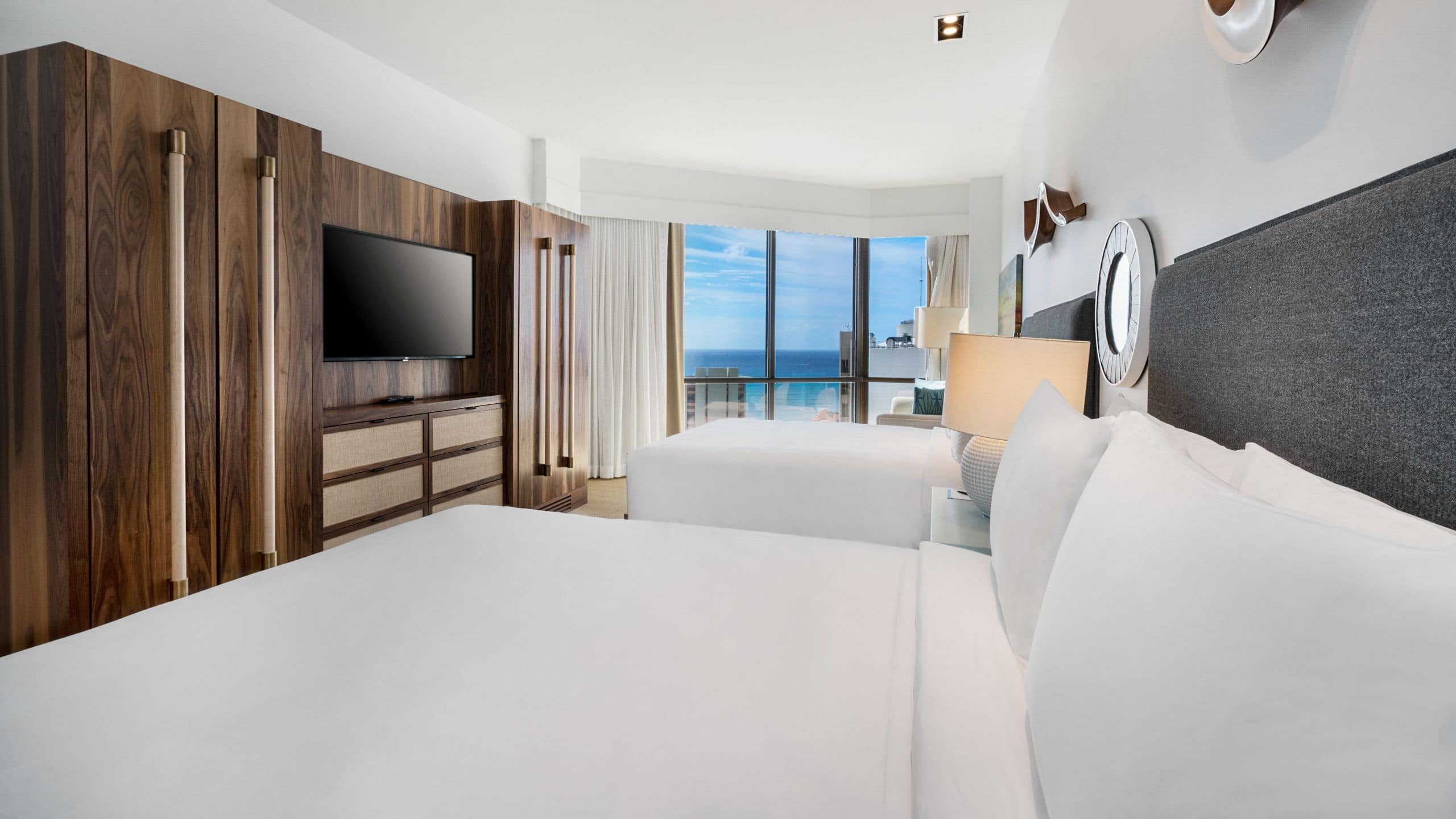 Hyatt Centric Waikiki Beach Two Queen Beds Ocean View