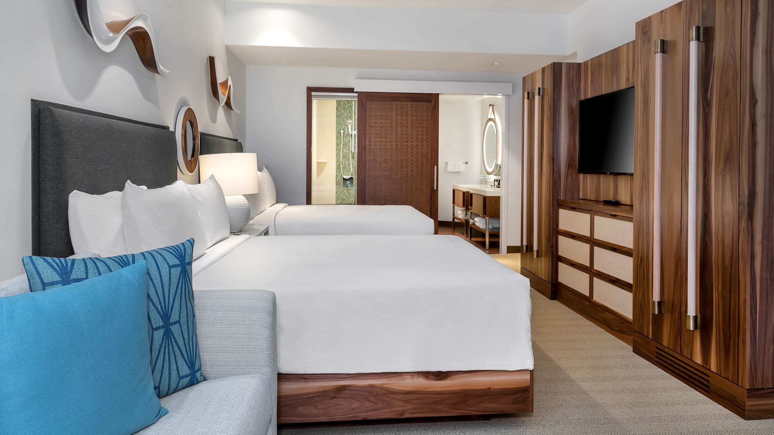 Hyatt Centric Waikiki Beach Two Queen Beds Ocean View