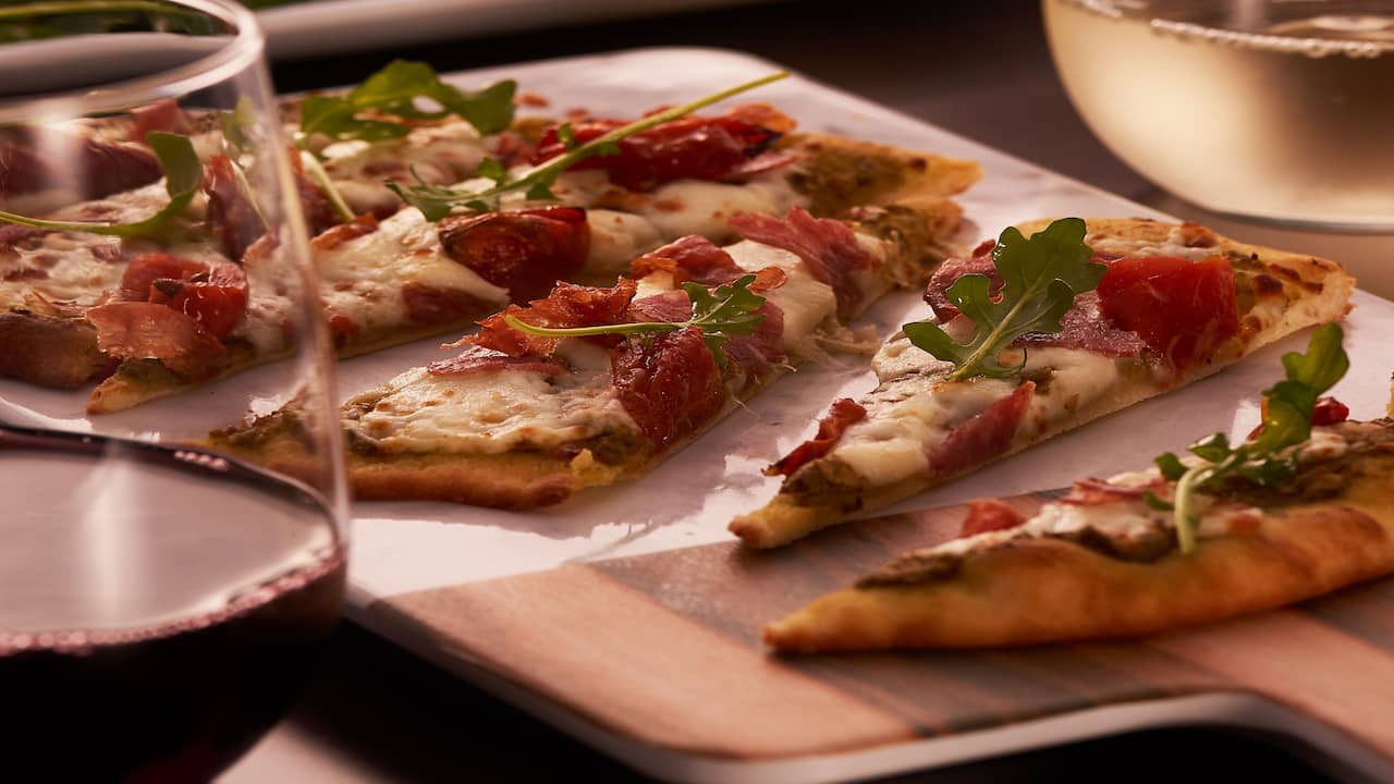 Flatbread with Arugula