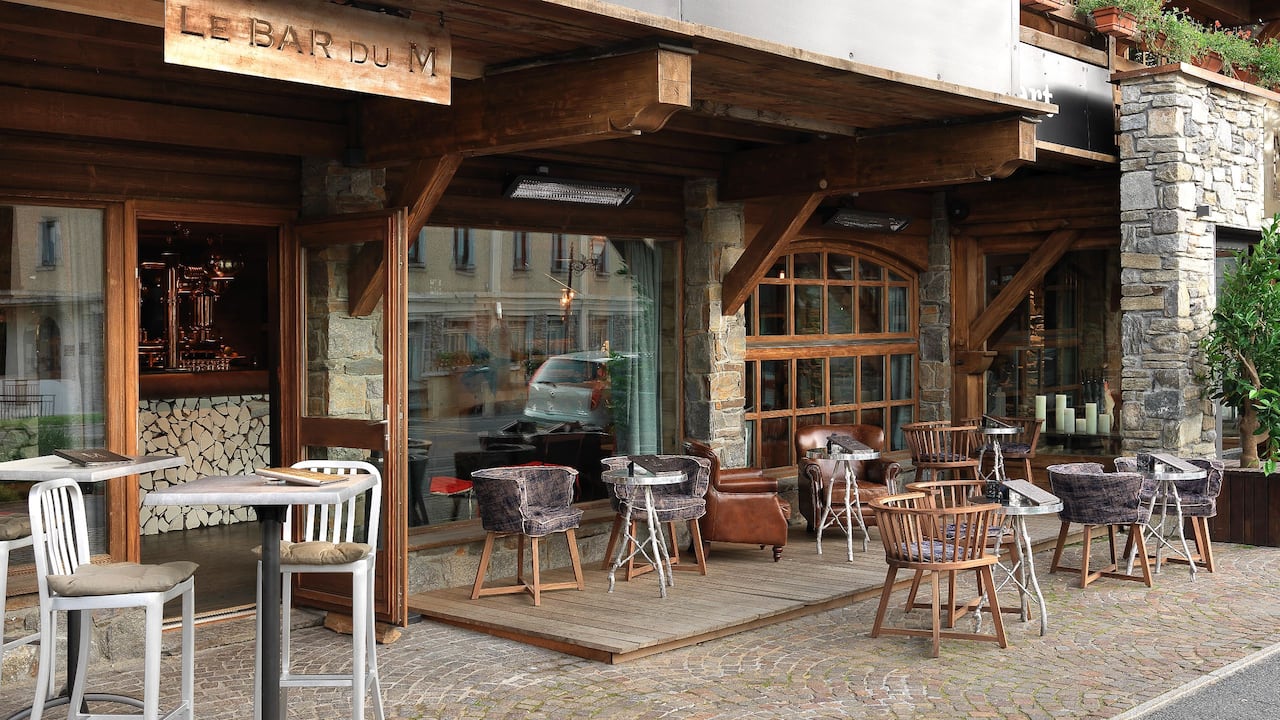 The Bar M's Terrace