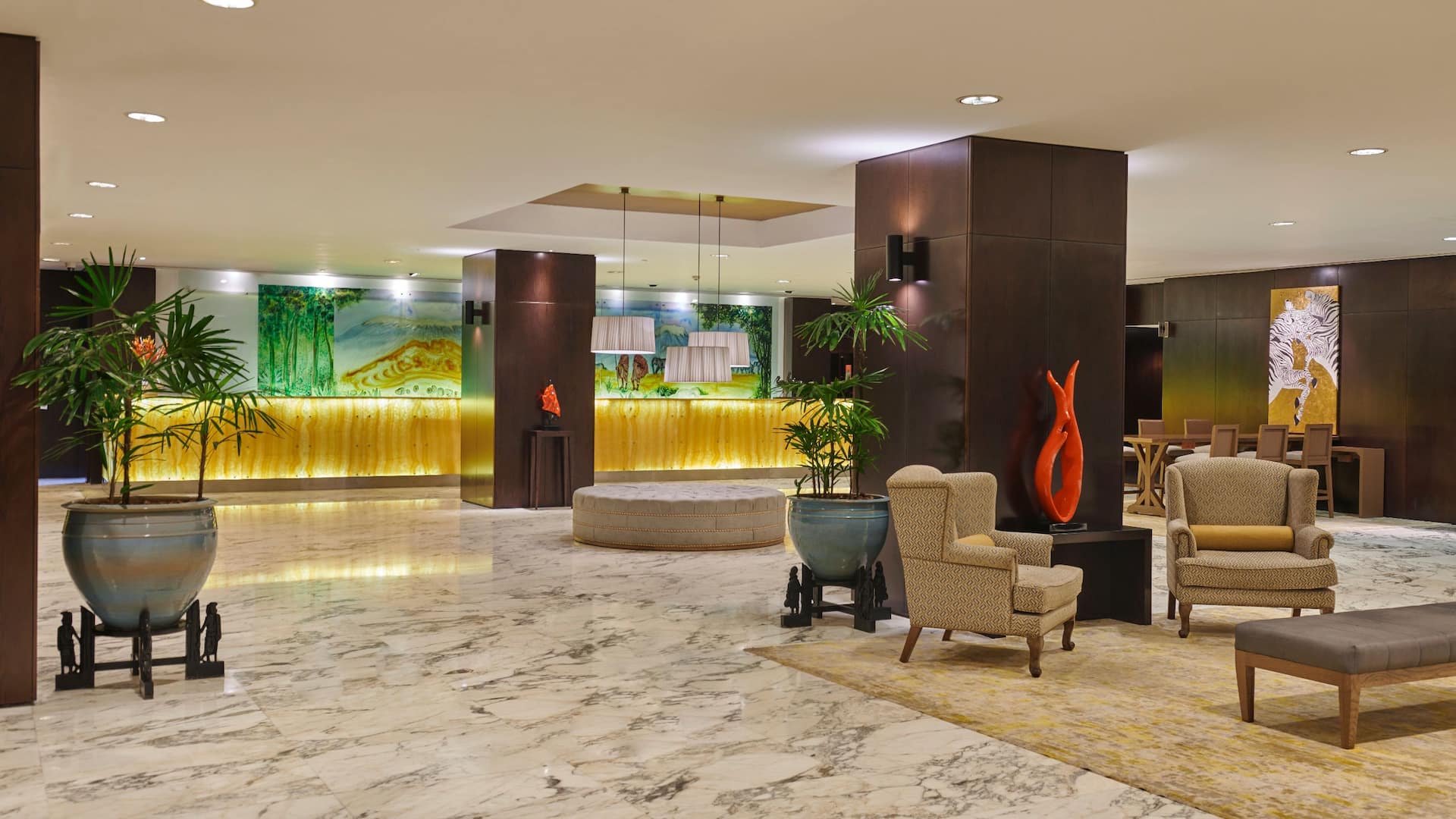 Hyatt Regency Dar es Salaam, The Kilimanjaro Lobby