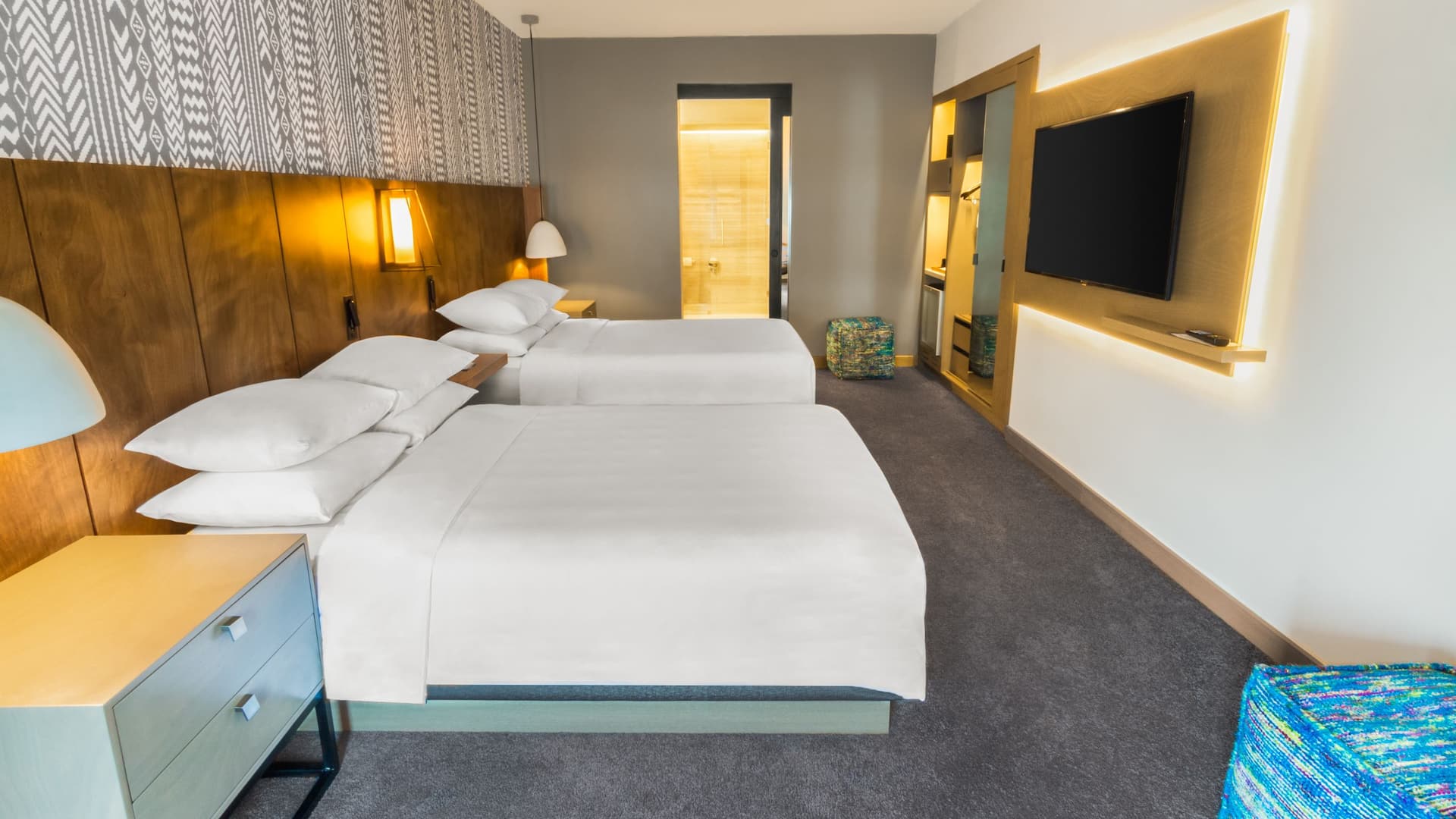 1 of 3 Hyatt Centric Guatemala City Executive Suite Twin Beds