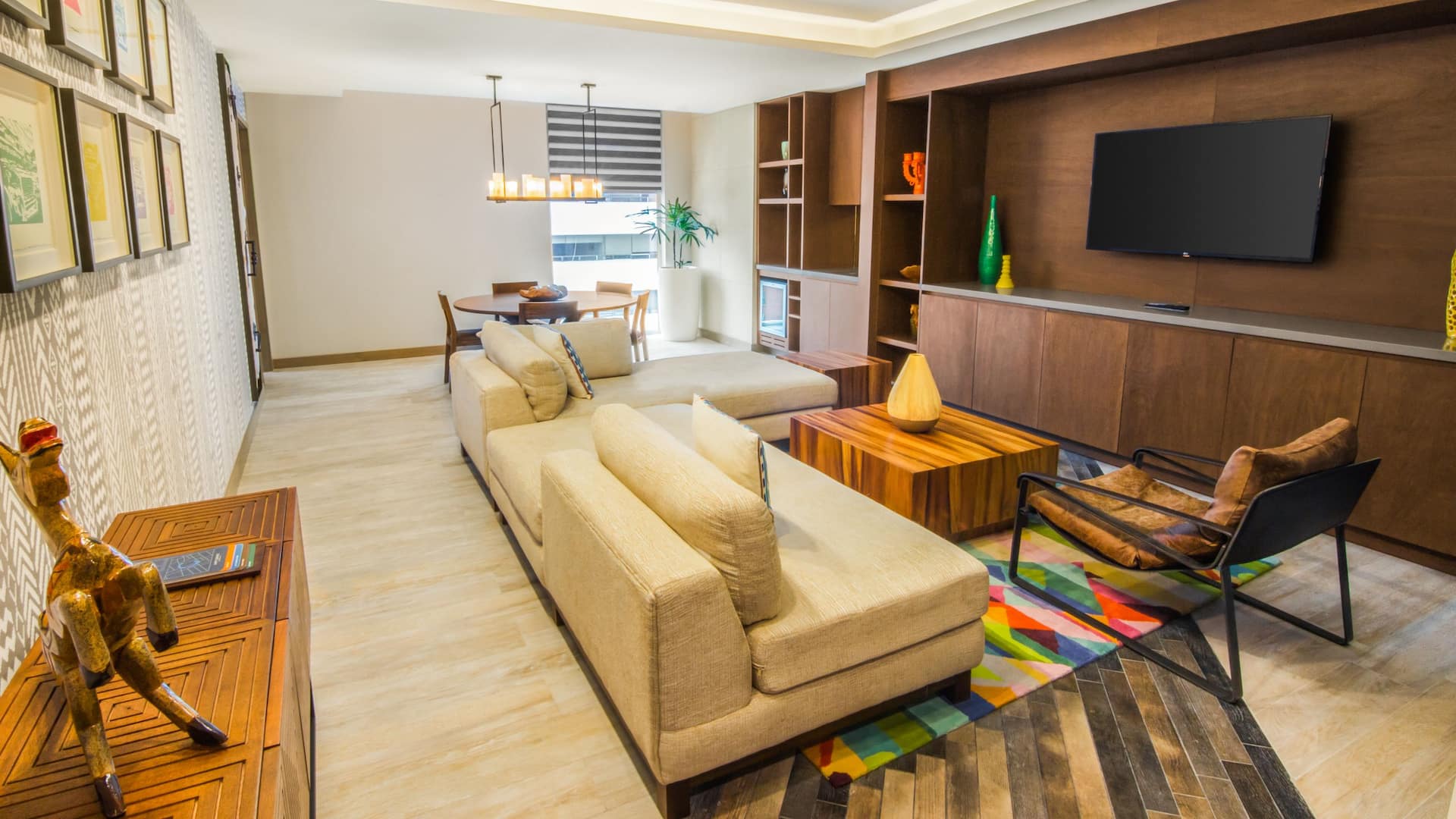 2 of 3 Hyatt Centric Guatemala City Executive Suite Twin Living Room