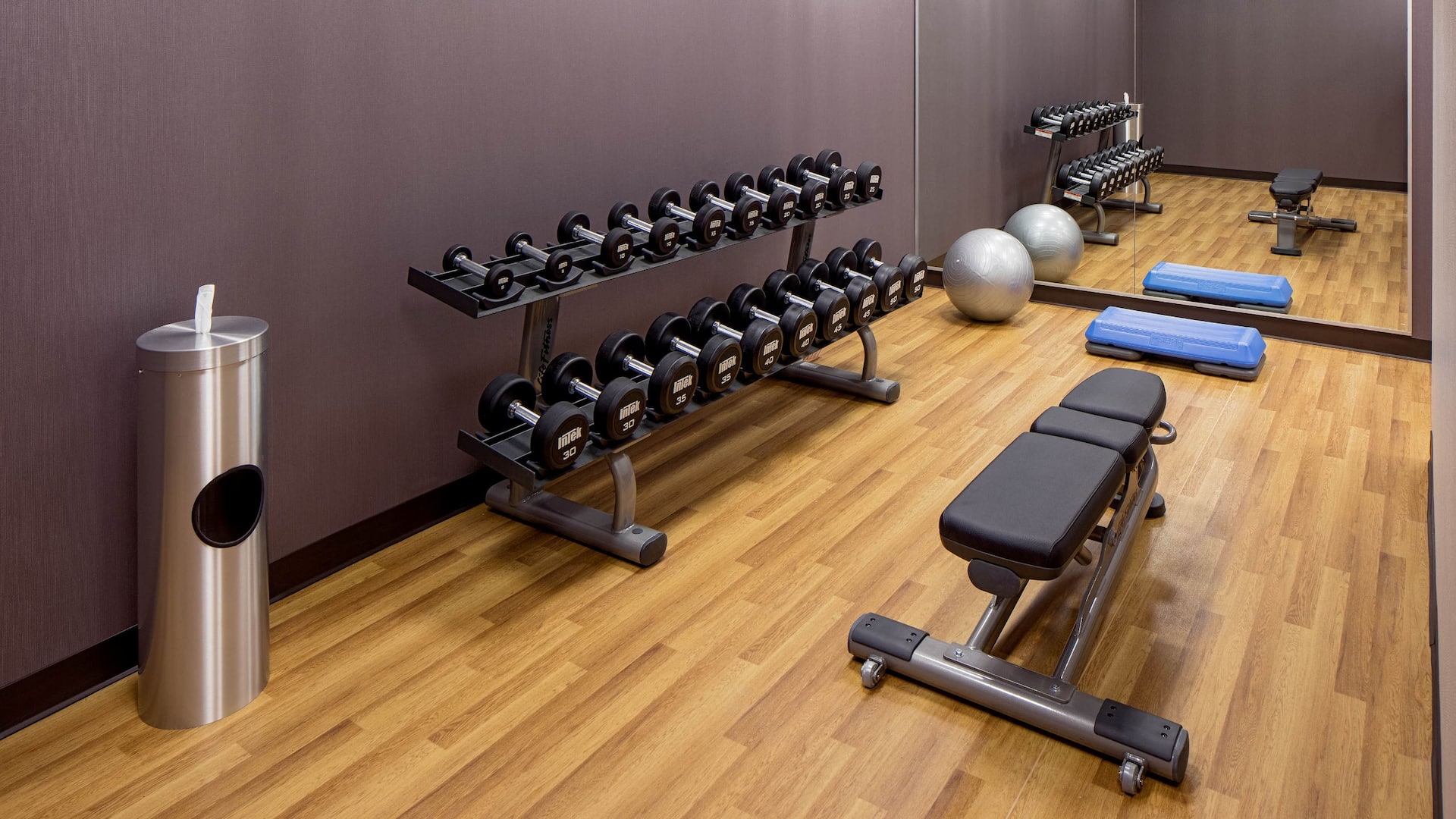 Hyatt House New Orleans/Downtown Fitness Weights