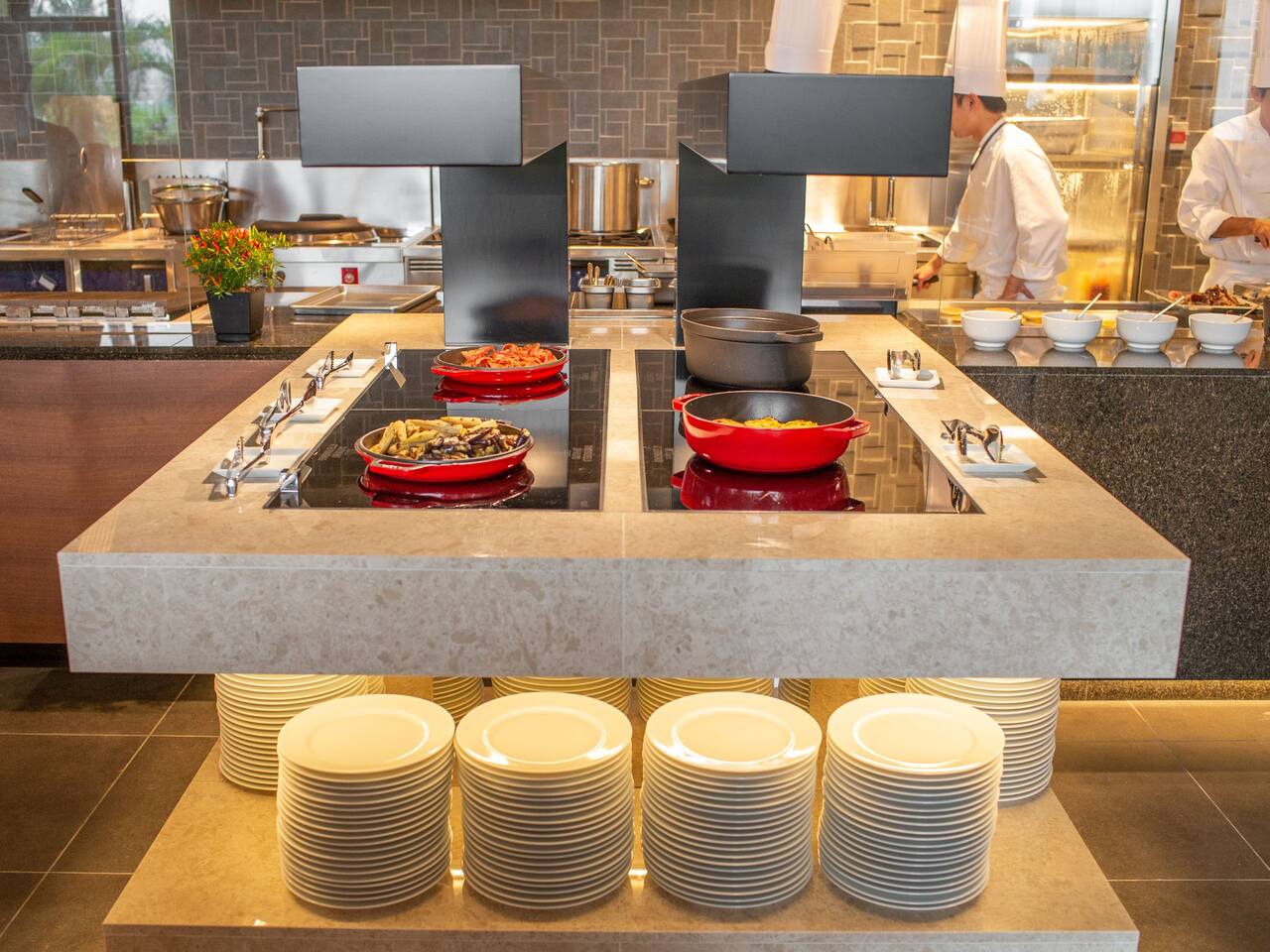 Serale breakfast counter