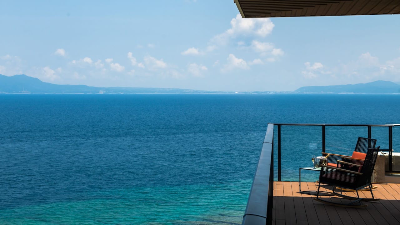 Hyatt Regency Seragaki Island, Okinawa Suite Balcony