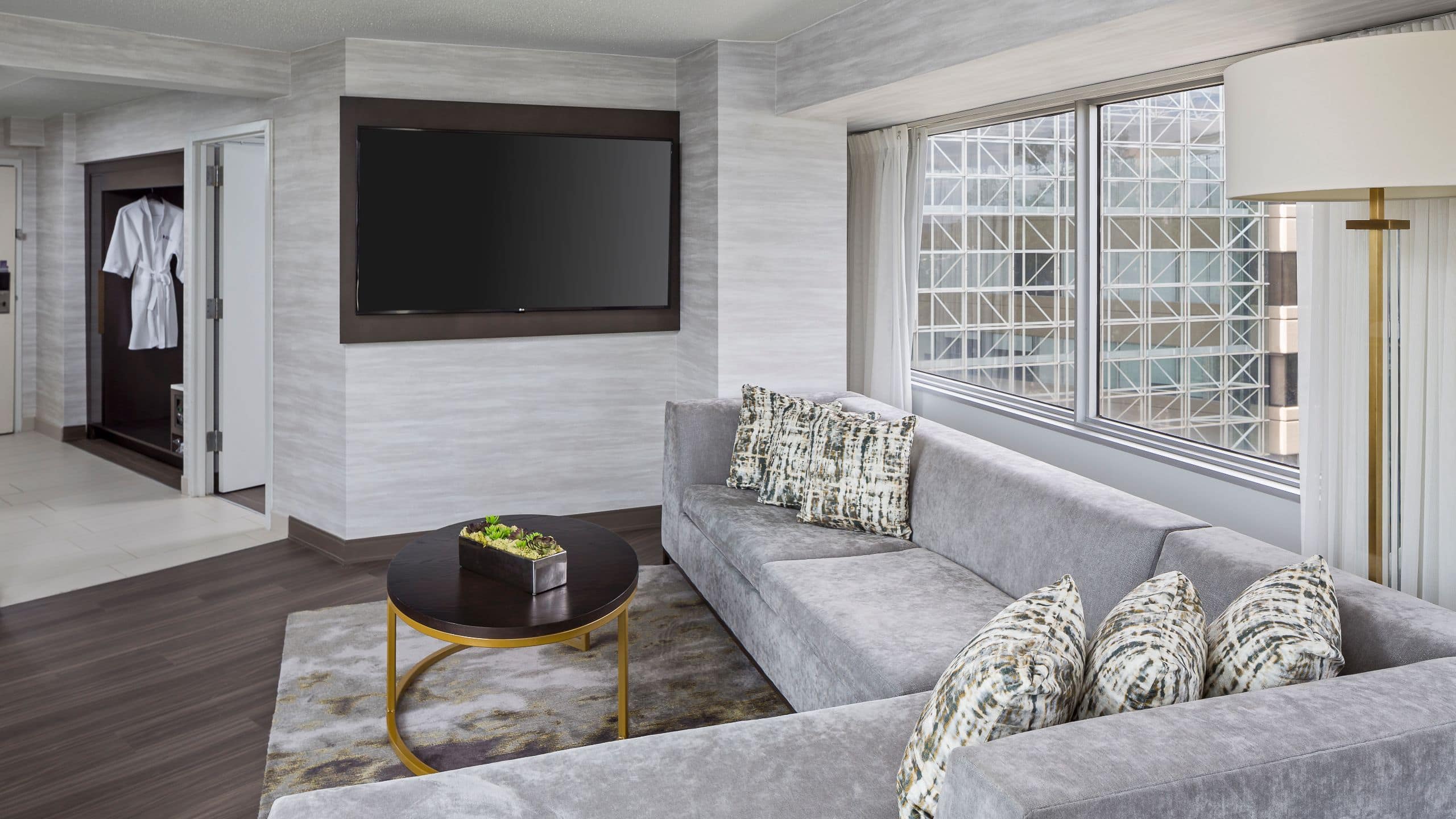 Hyatt Regency Greenville Panorama Living Seating Area