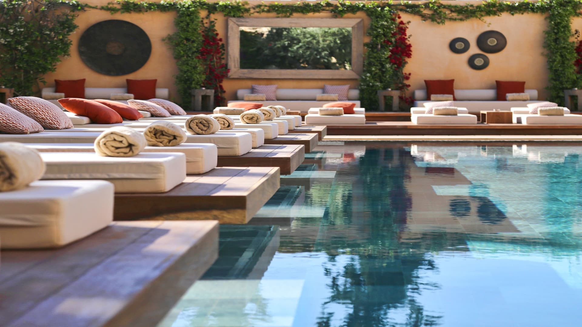 Poolside chairs
