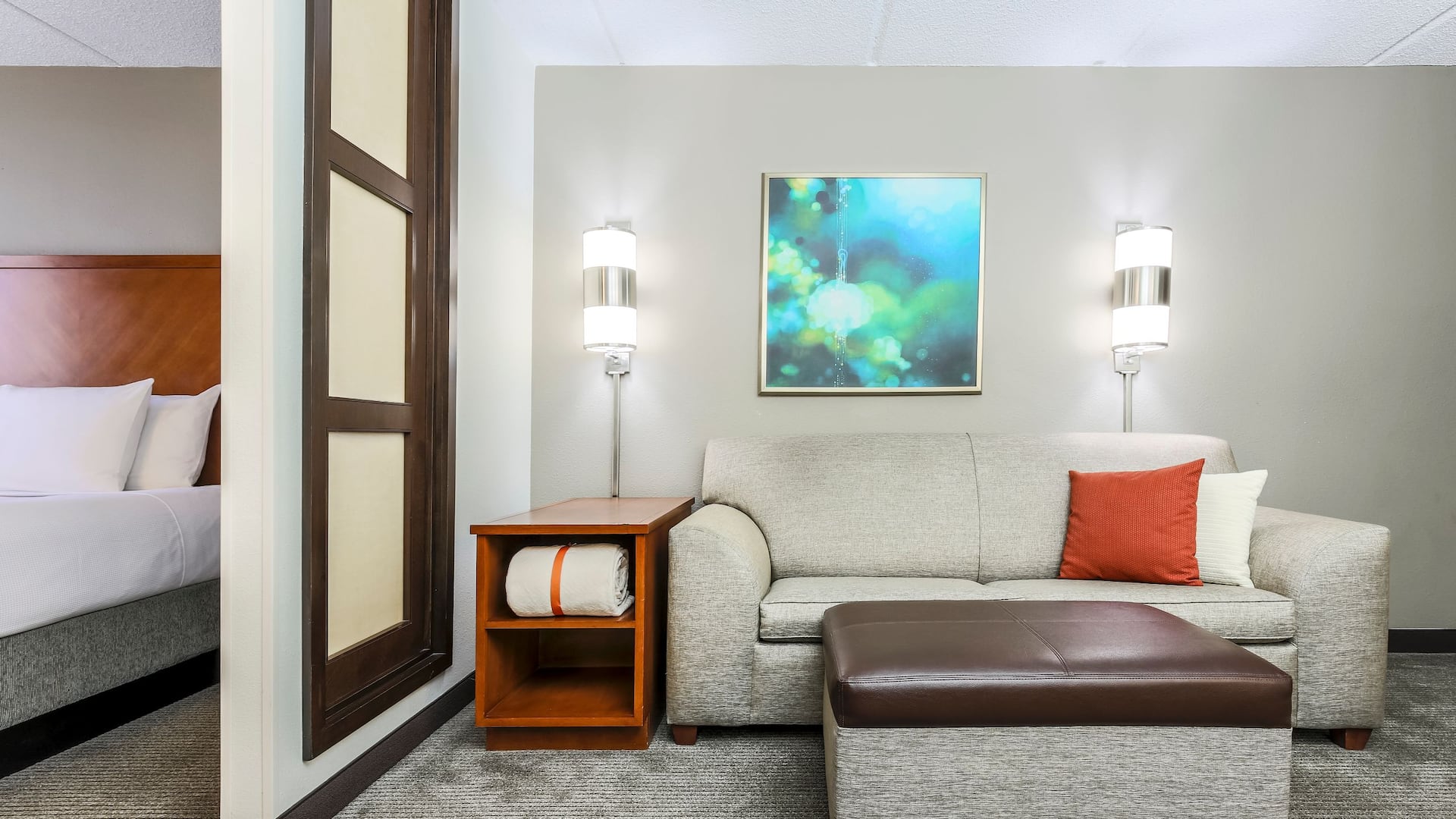 第 3，共 3 Hyatt Place Fort Worth/Hurst Sitting Area