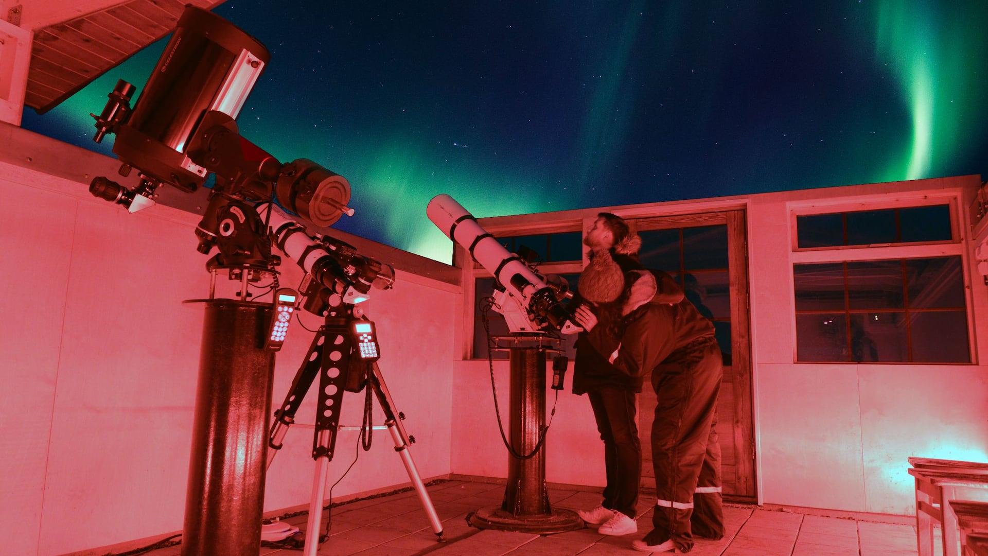 Northern Lights from the Observatory