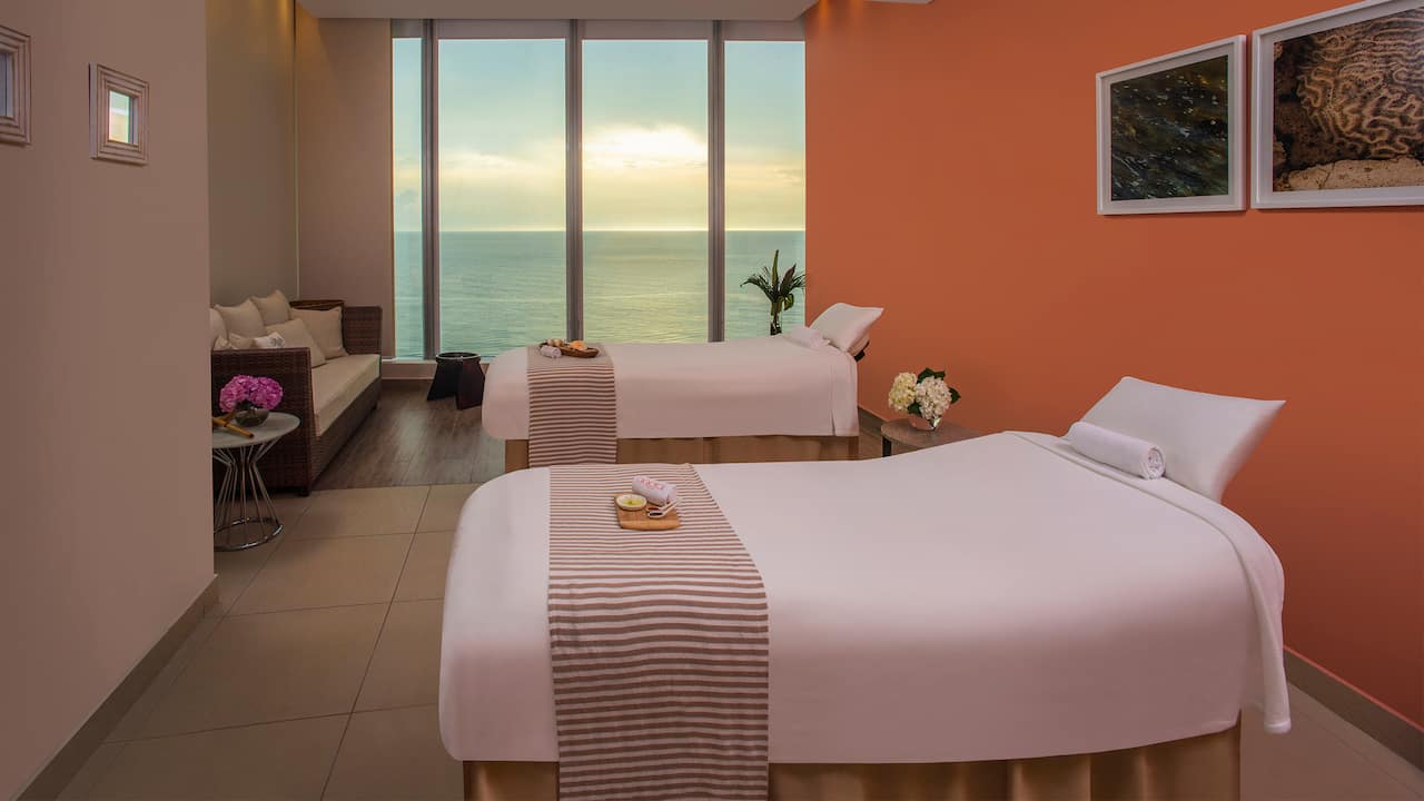 double treatment room aqoral spa in colombia cartagena