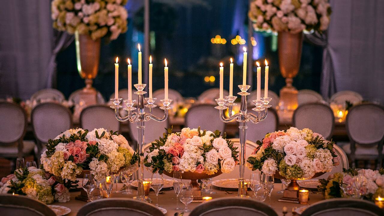 Events Weddings Candles