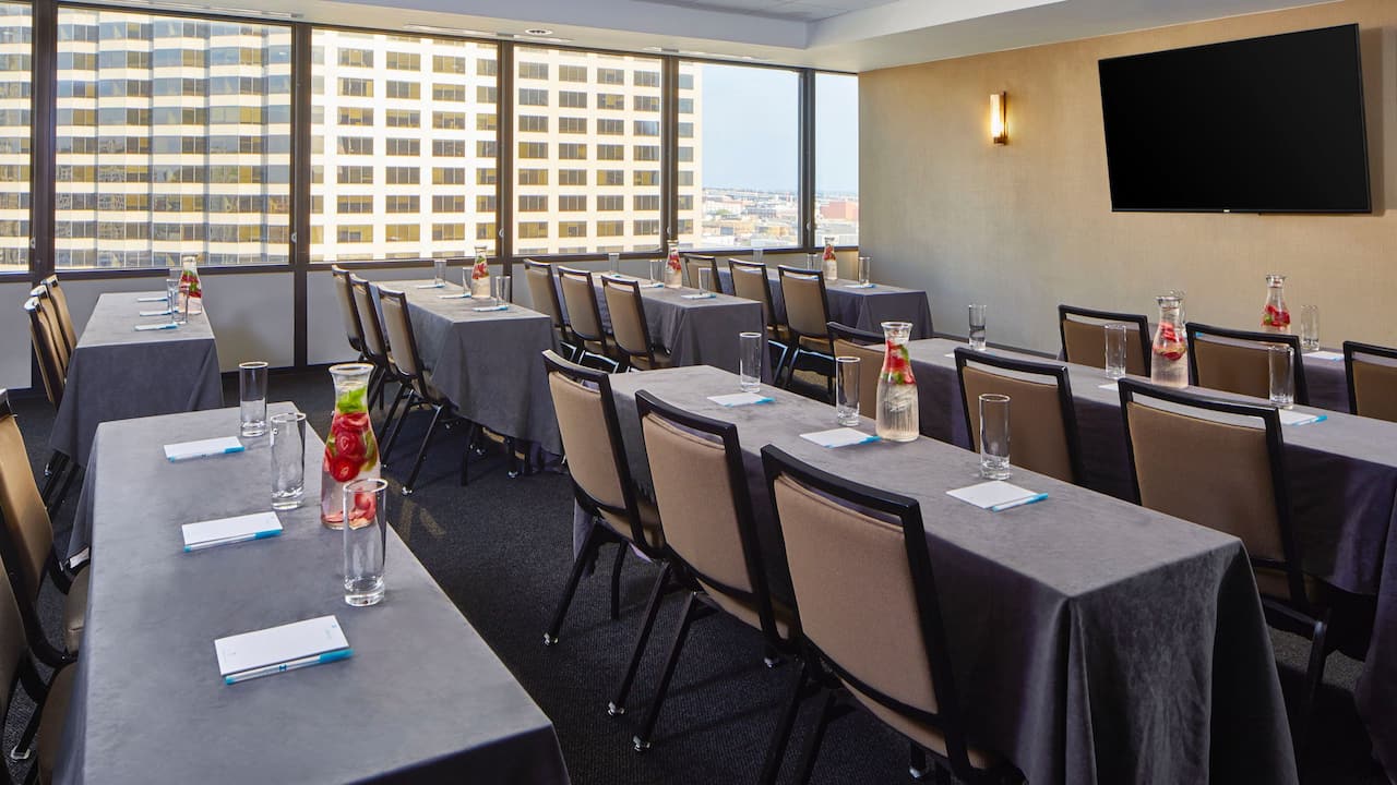 Classroom Setup at Hyatt House New Orleans Downtown