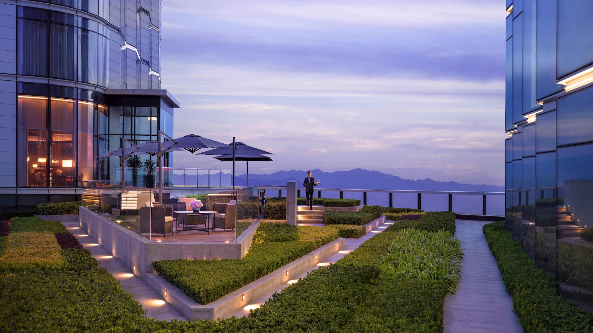 Grand Hyatt Xi'an Grand Club Outdoor Terrace