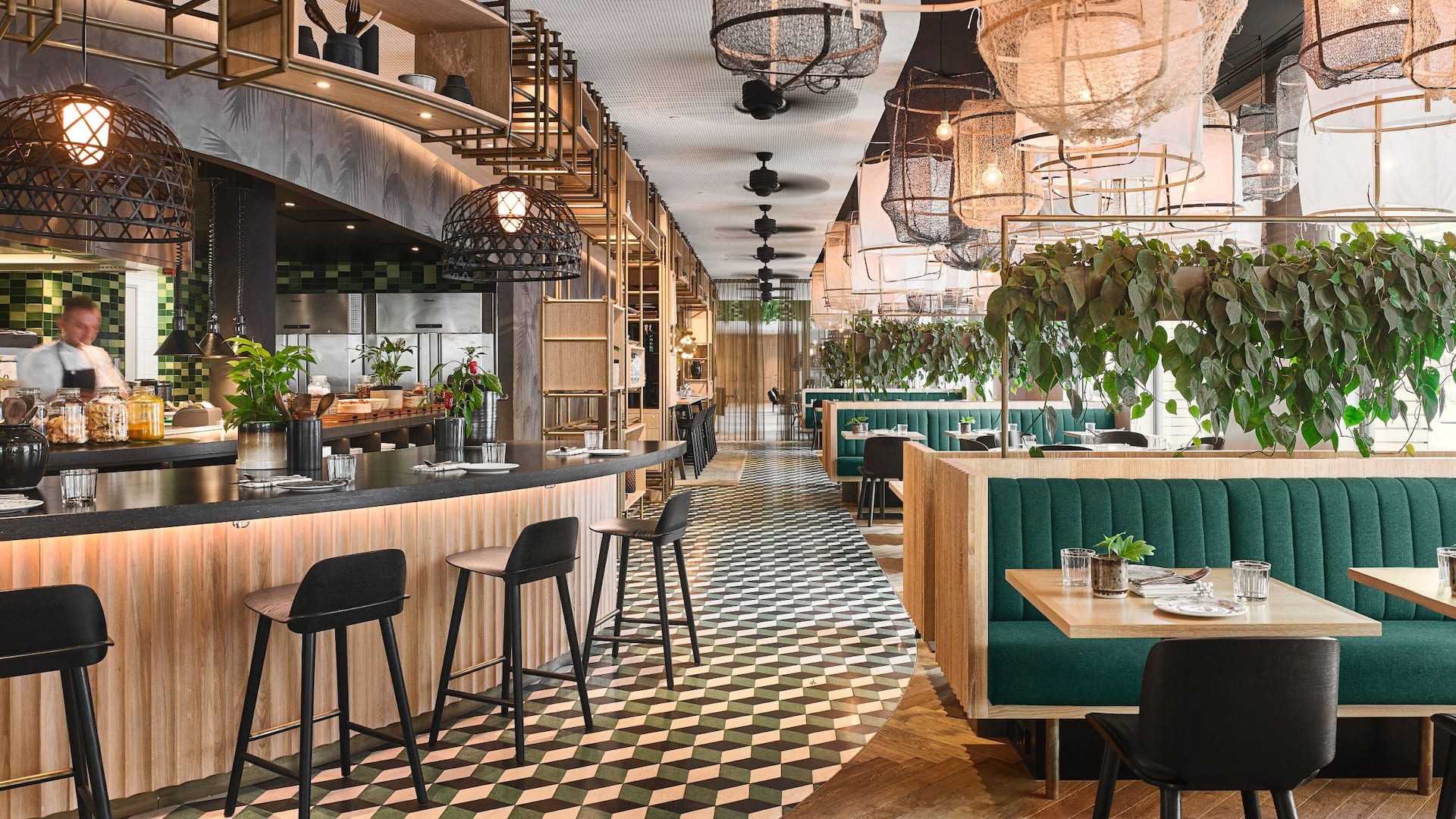 Hyatt Regency Amsterdam Mama Makan Restaurant Seating