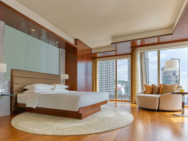 Grand Suite Twin Tower View Room at Grand Hyatt hotel Kuala Lumpur