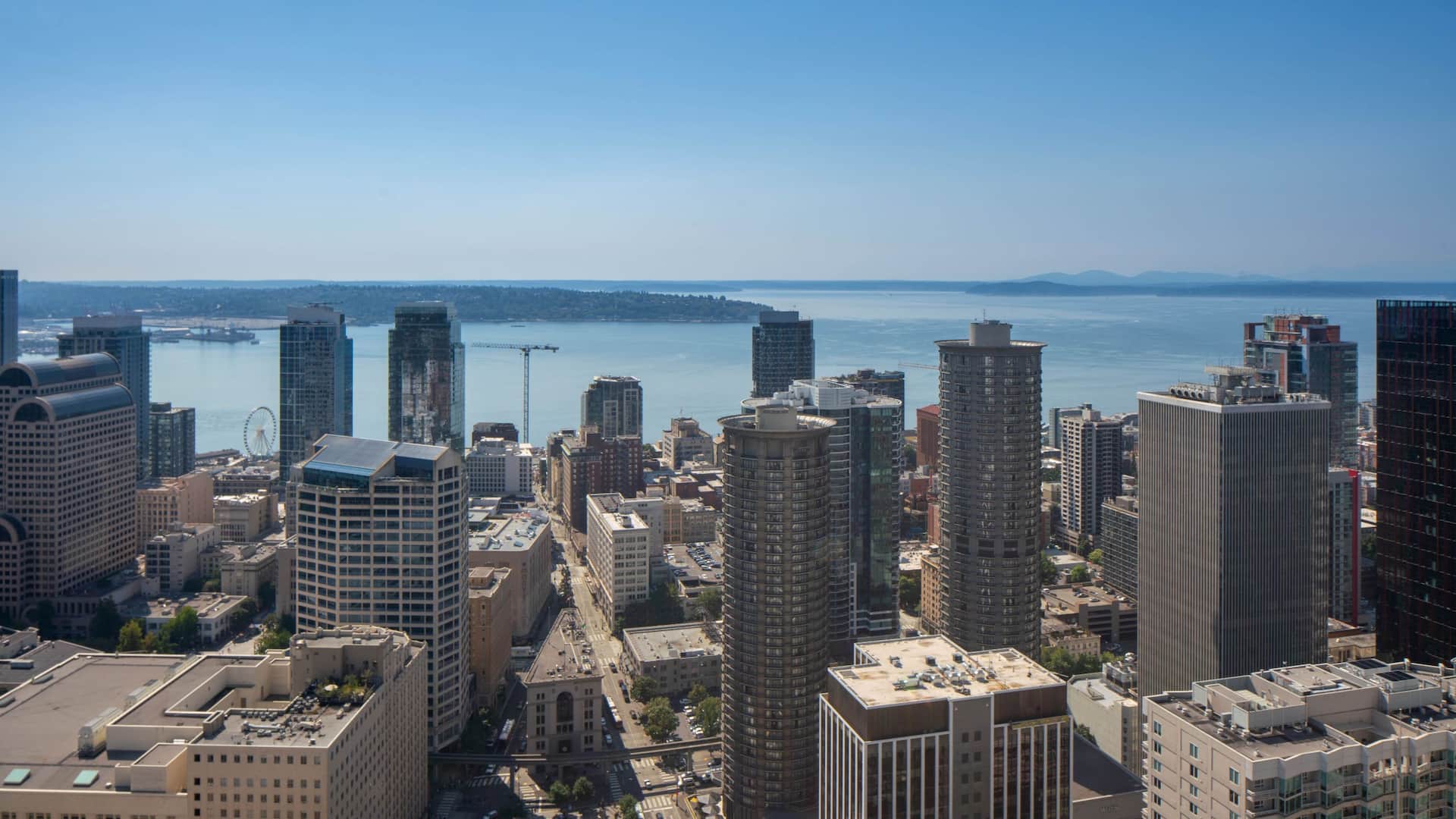 Hyatt Regency Seattle Luxury One Suite View