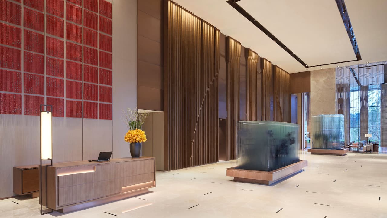 Hyatt Regency Shanghai Jiading hotel entrance