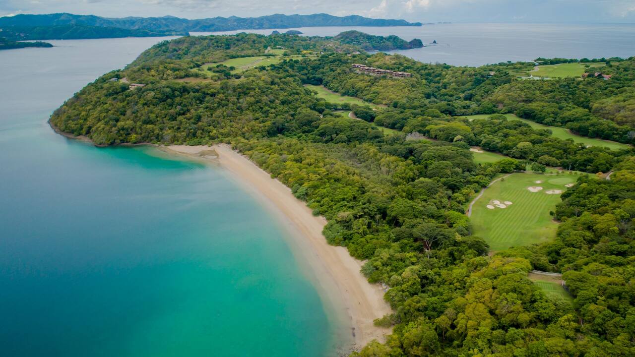 Beach House Aerial Peninsula