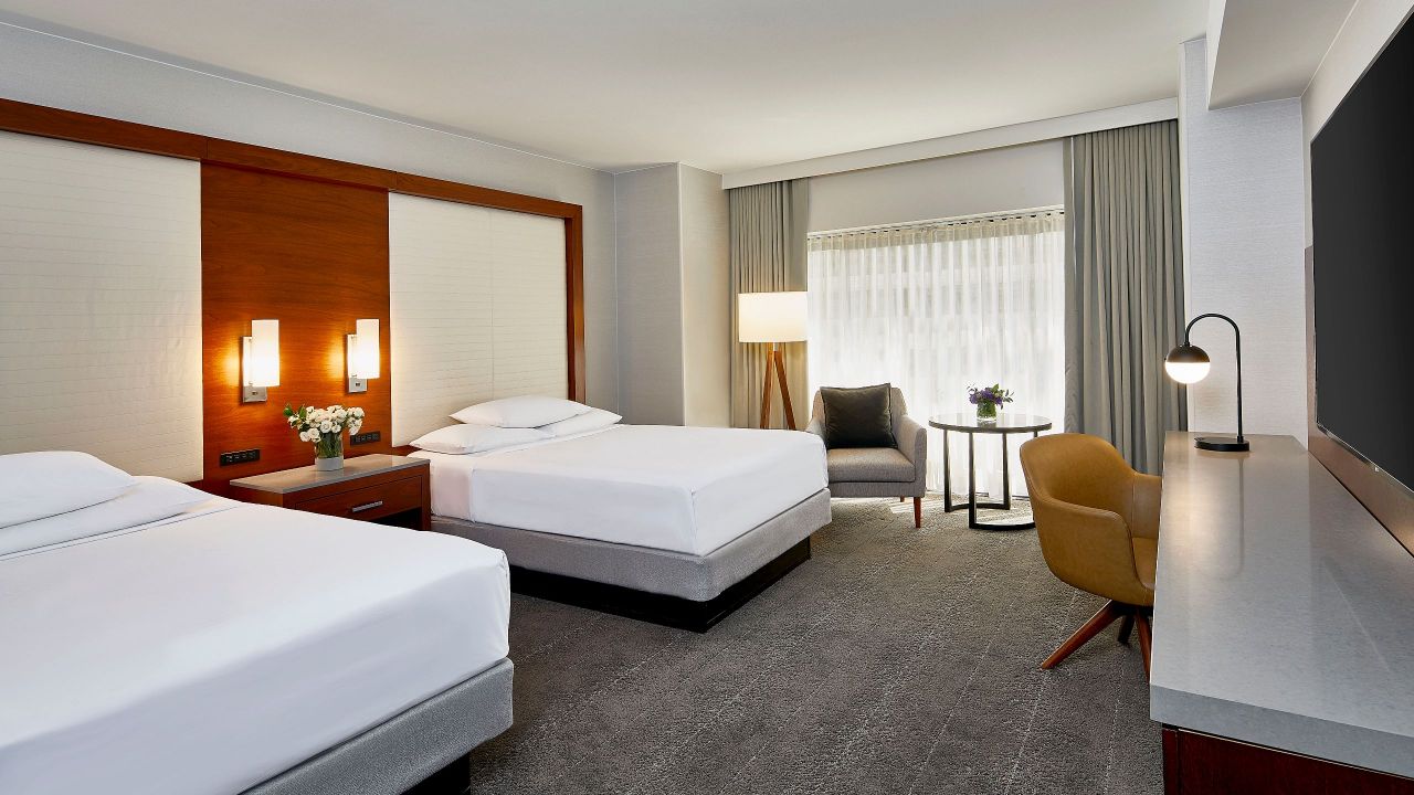 Newly Updated Hotel Rooms In The Heart Of Atlanta Hyatt Regency Atrium Double