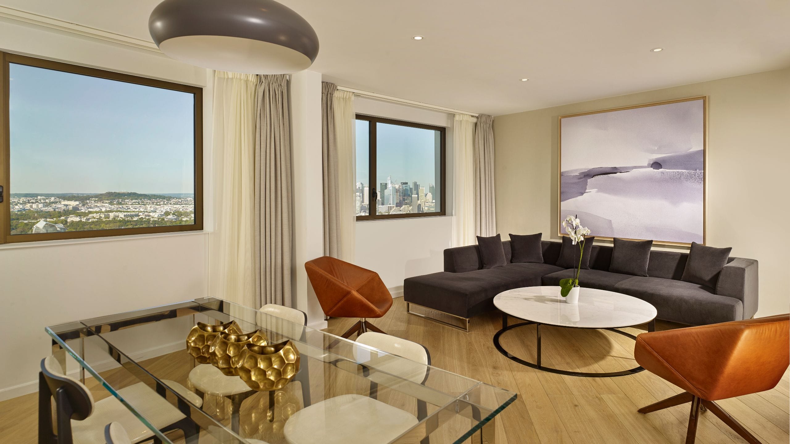 Hyatt Regency Paris Étoile Regency Executive Suite Living Room