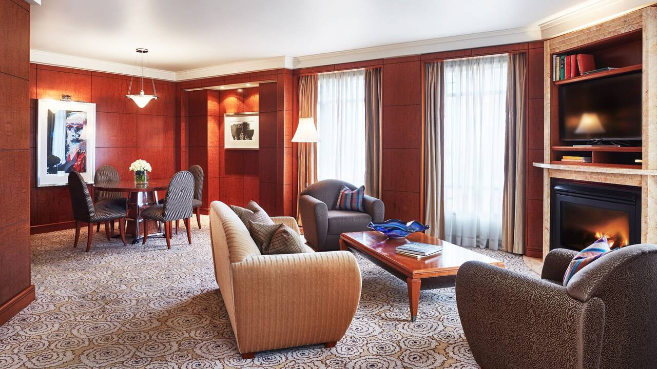 Diplomat Suite Dining Area