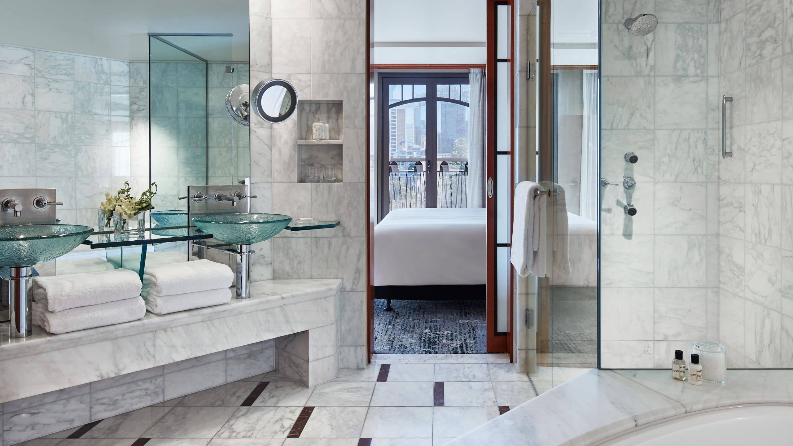 第 2，共 3 Park Hyatt Melbourne King View Deluxe Bathroom