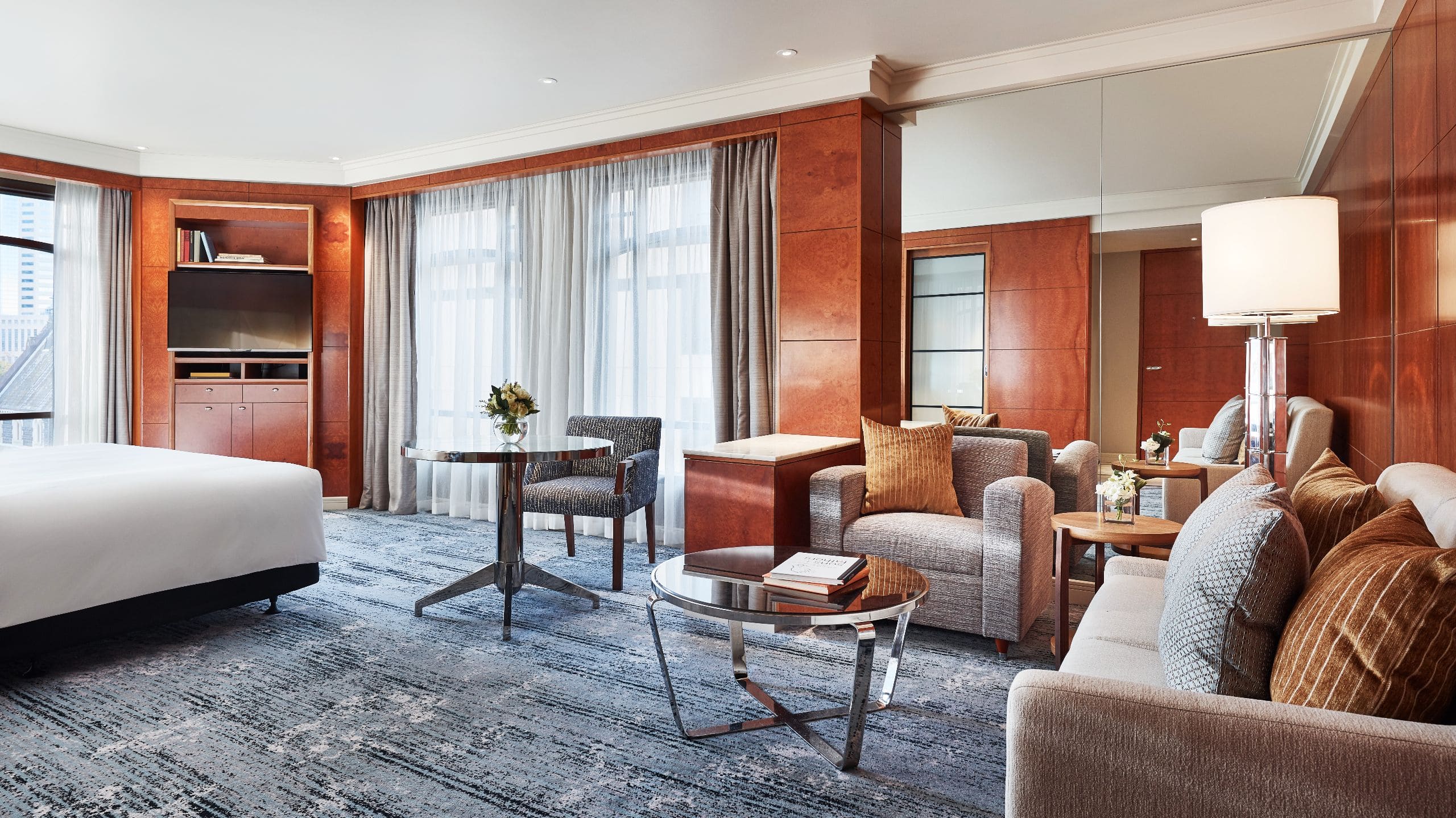 Park Hyatt Melbourne One King View Deluxe Living Area