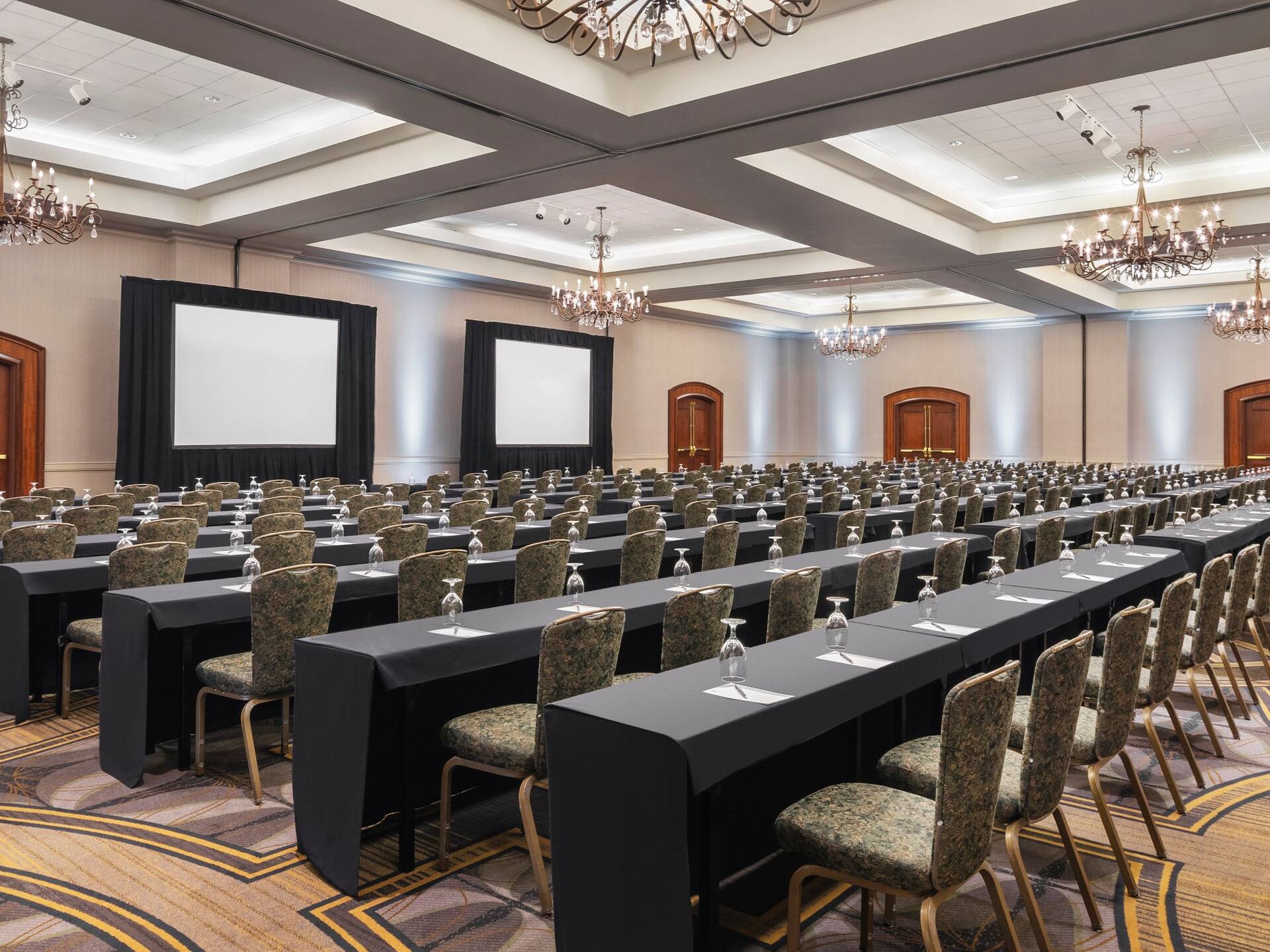 Hyatt Regency Valencia Grand Ballroom Classroom Setup