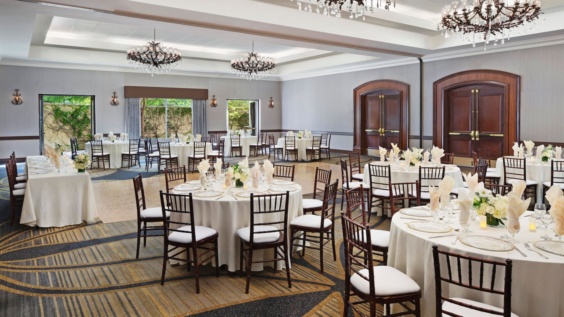 Hyatt Regency Valencia Wedding Setup