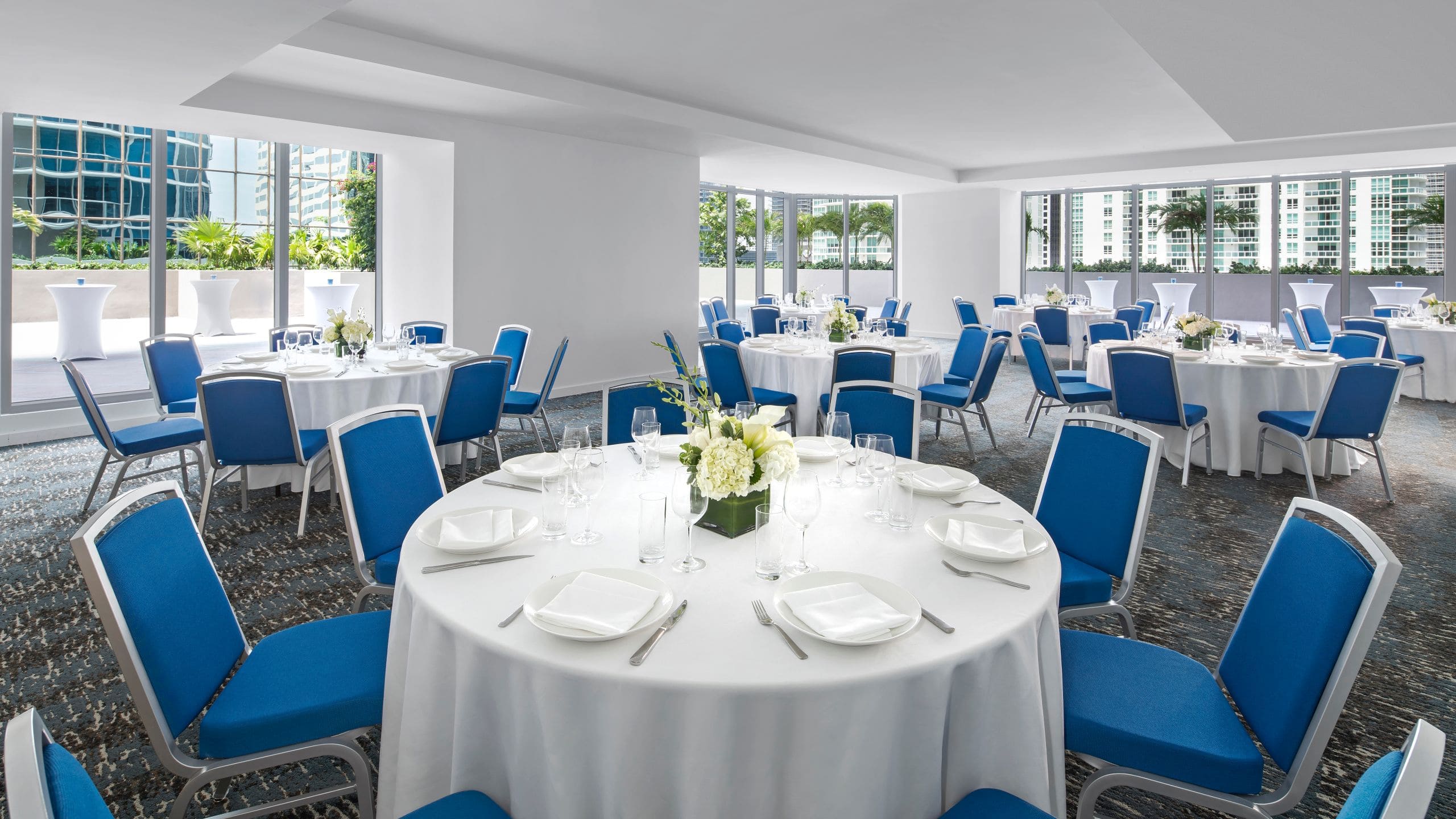 Hyatt Centric Brickell Miami Ballroom A Banquet Rounds