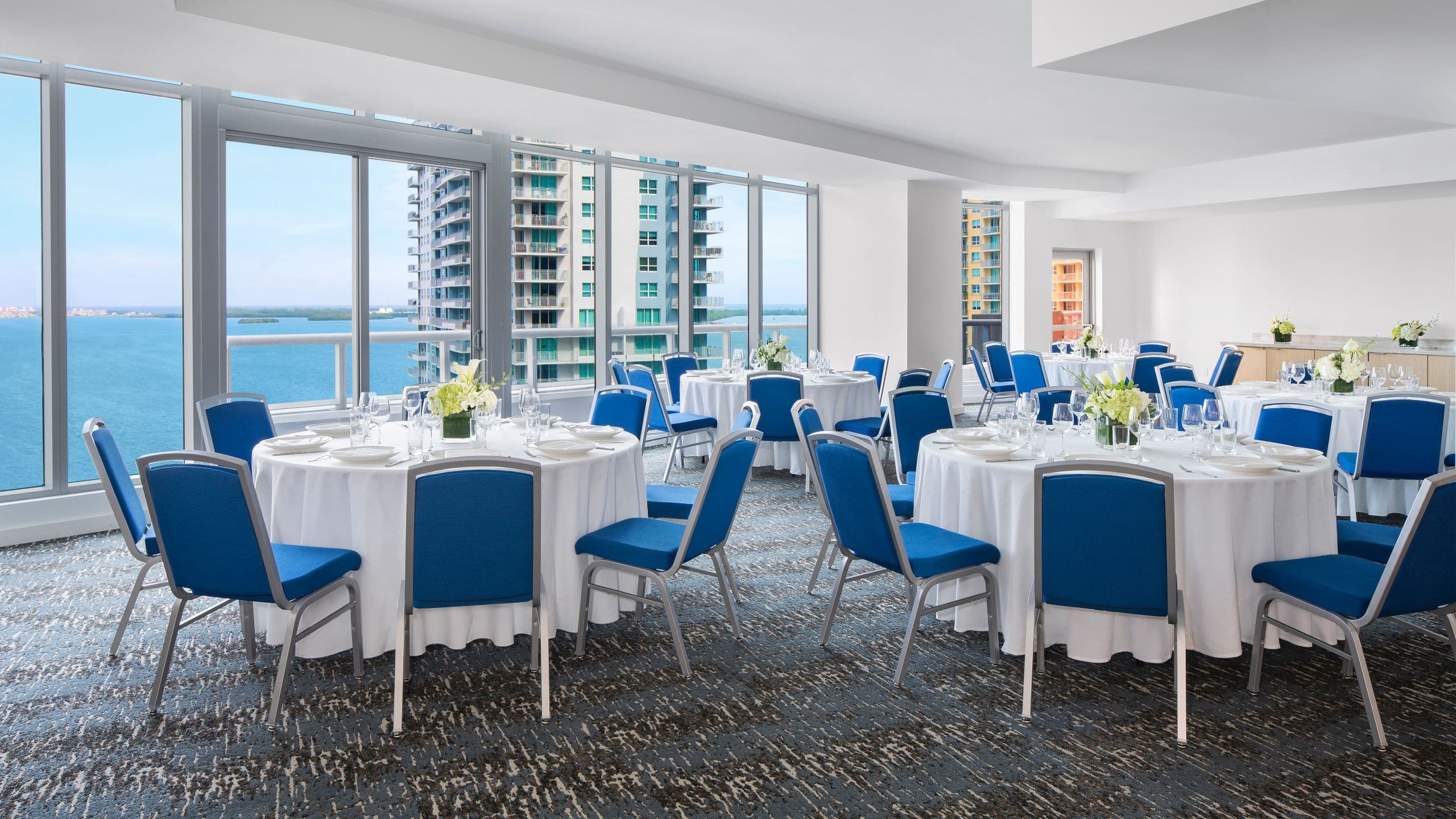 Hyatt Centric Brickell Miami Ballroom B Banquet Rounds