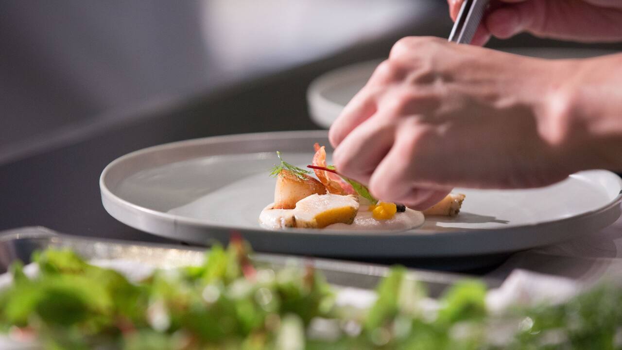 Grand Hyatt Seoul Hotel Cuisine and Menu Plating