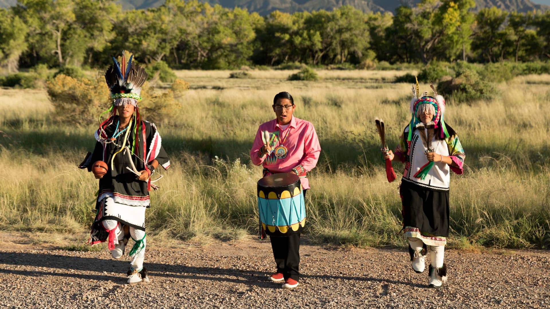 Hyatt Regency Tamaya Resort and Spa Comanche Dancers