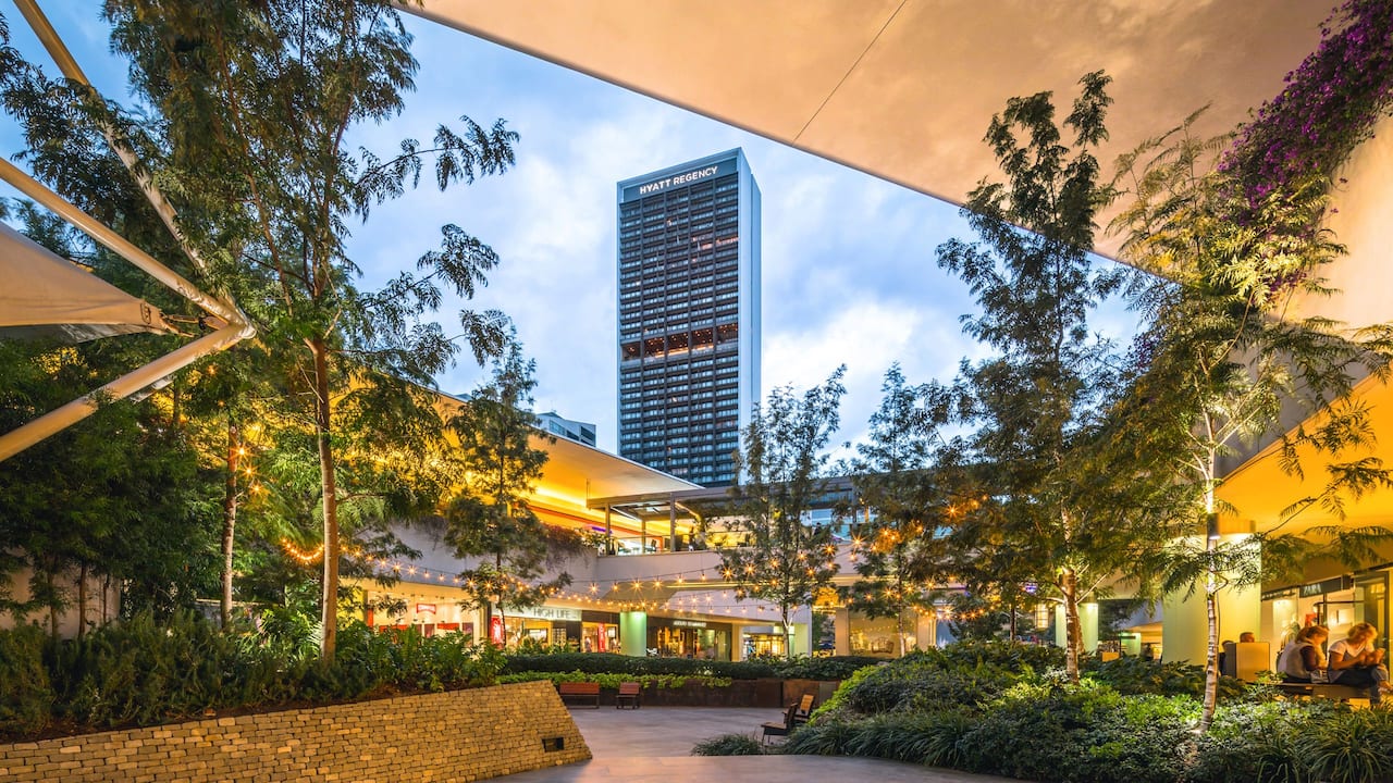 Hyatt Entrance