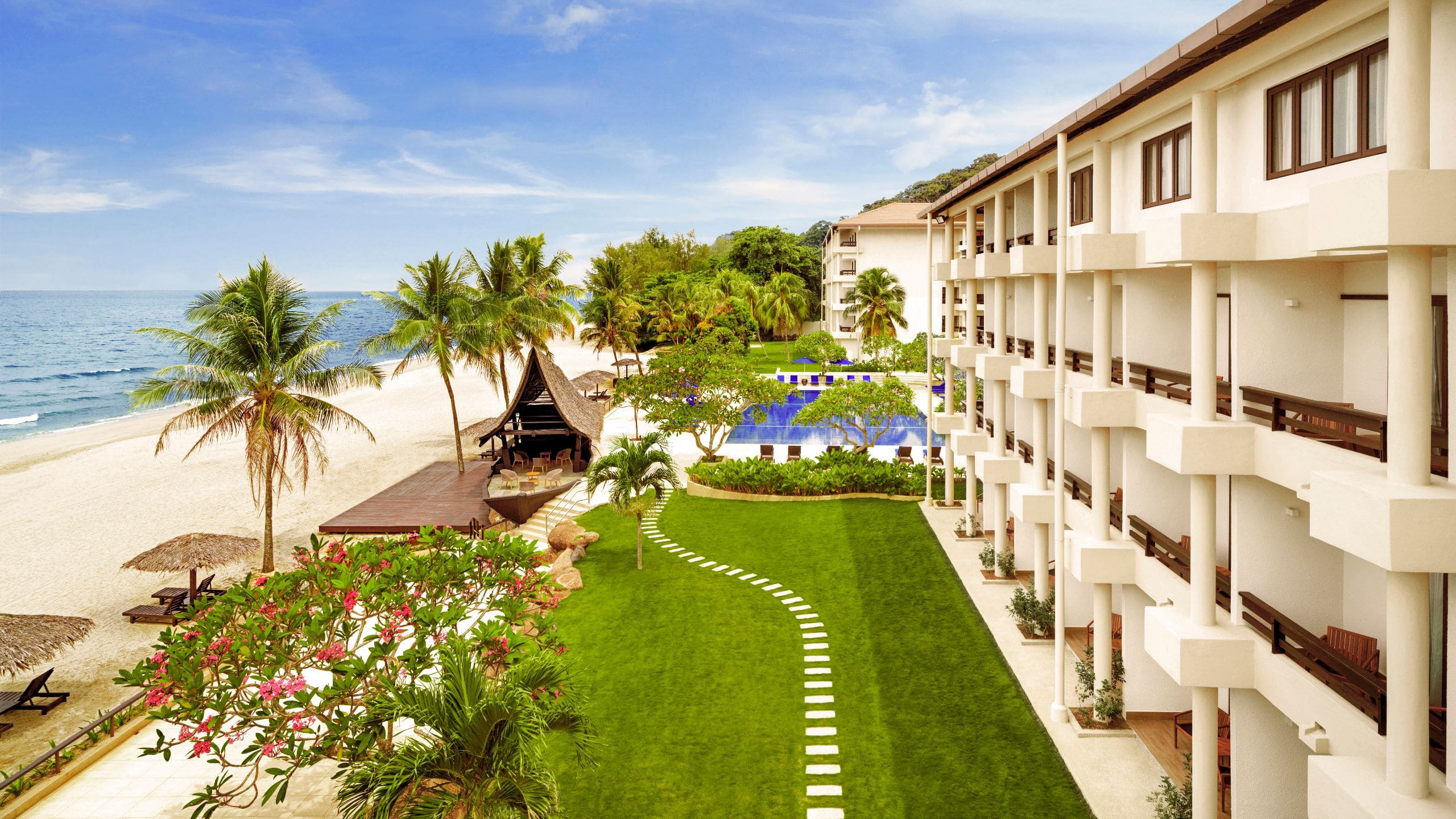 Hyatt Regency Kuantan Resort Balcony Beach View