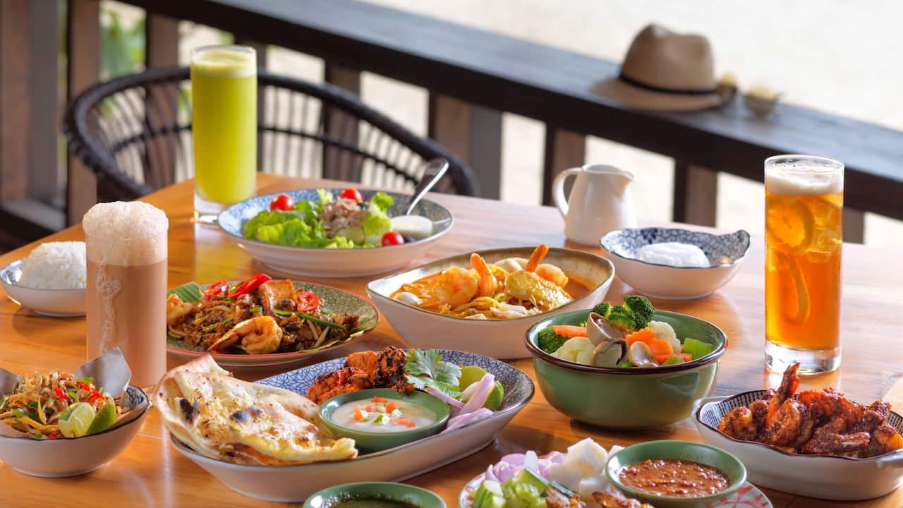 Food, Drink and Venue of Hyatt Restaurants in Kuantan, Pahang