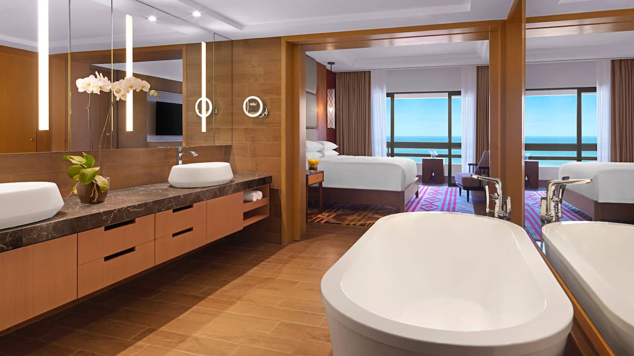 Royal Suite Bathroom Hyatt Regency Kuantan Resort, Malaysia