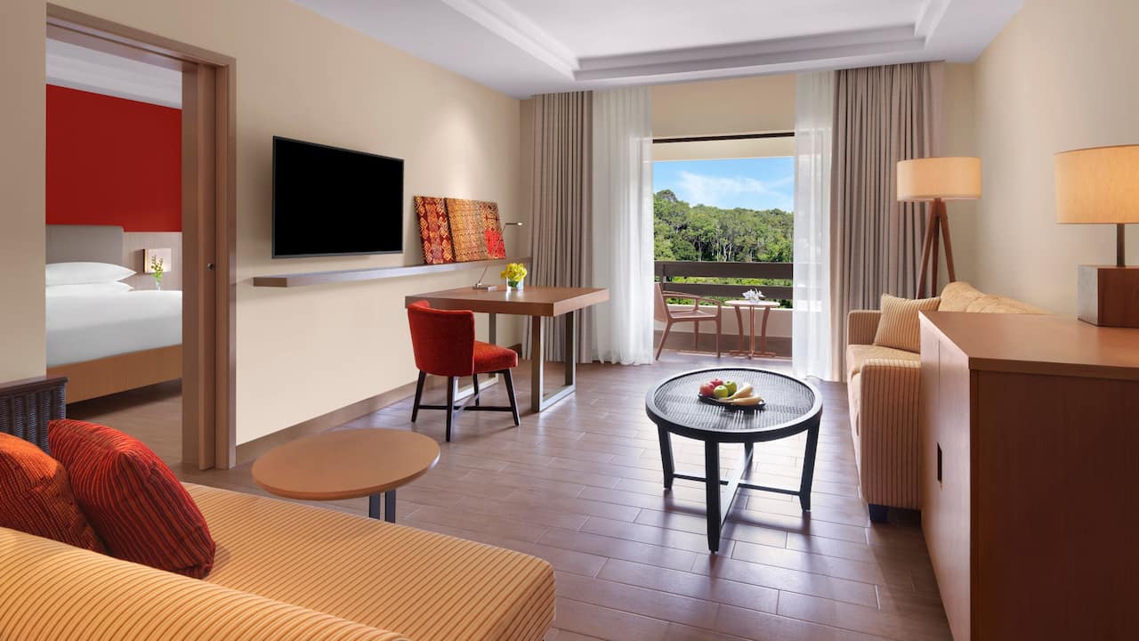 Hyatt Regency Kuantan Resort Family Room (1 King Bed Family Room Living Area)