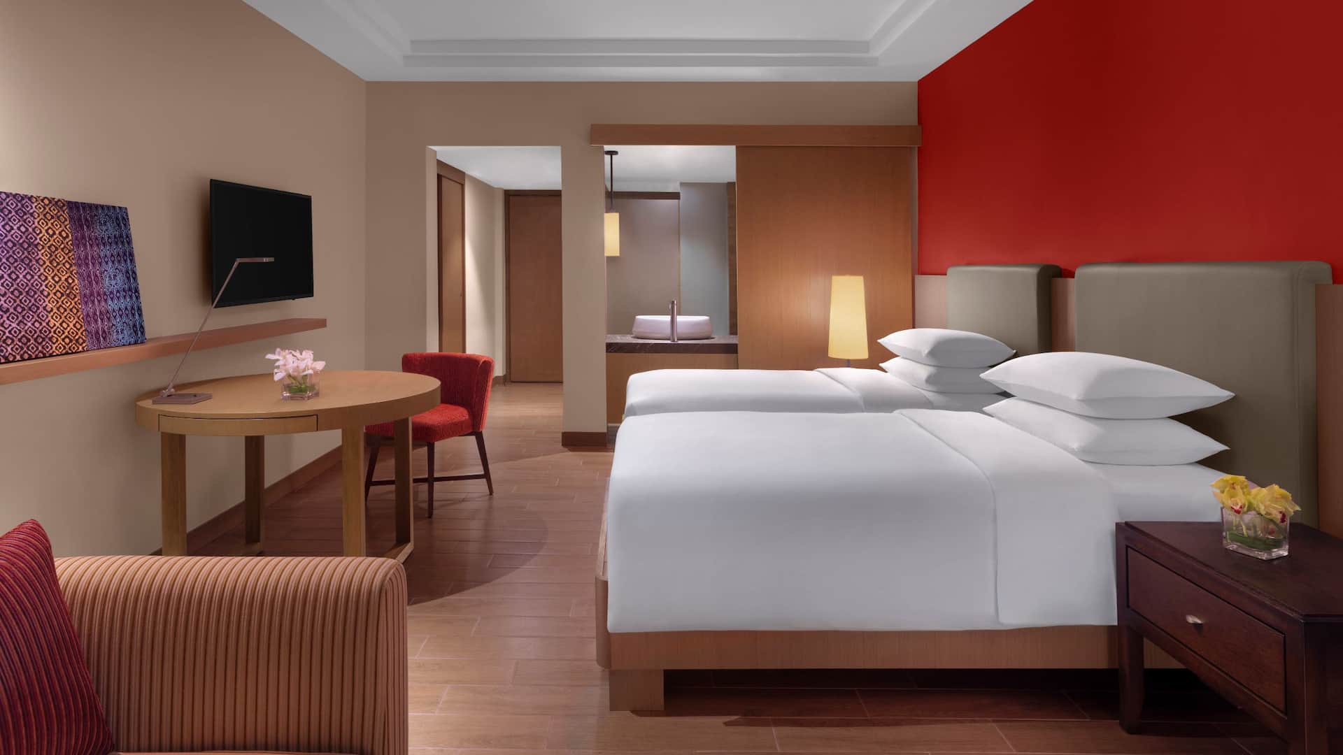 Hyatt Regency Kuantan Resort Twin Beds Club Guestroom