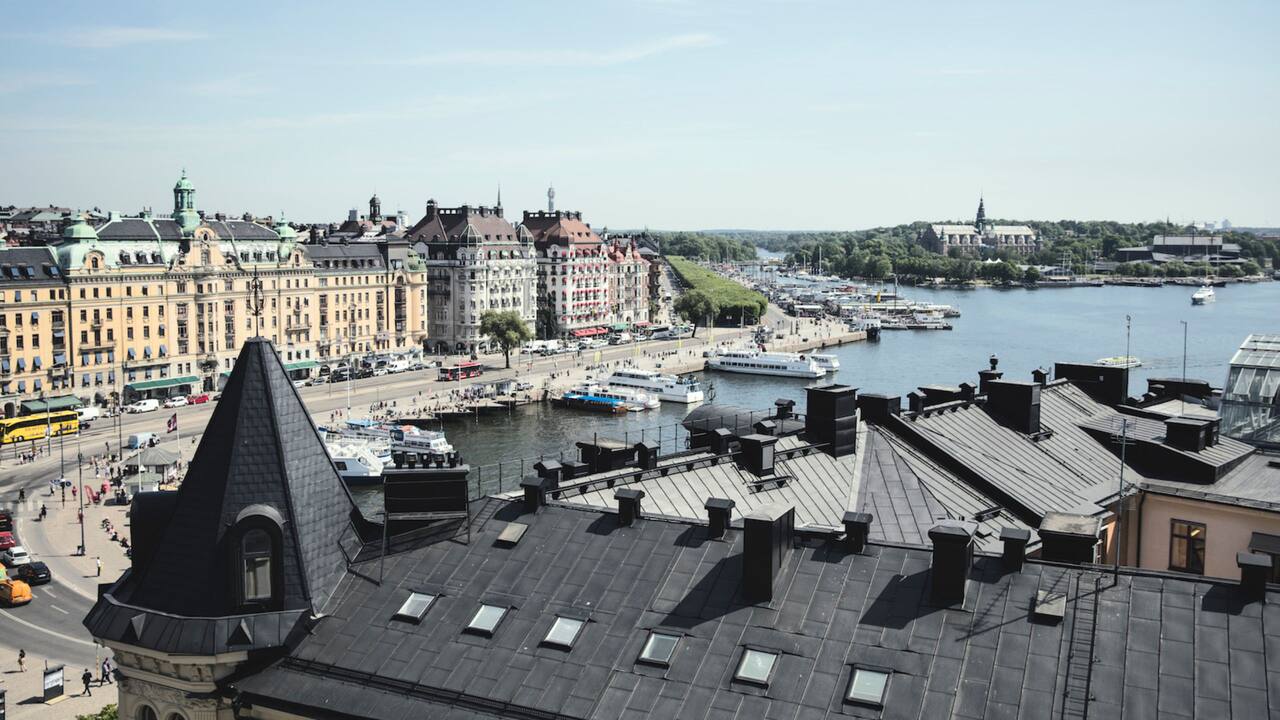View from hotel