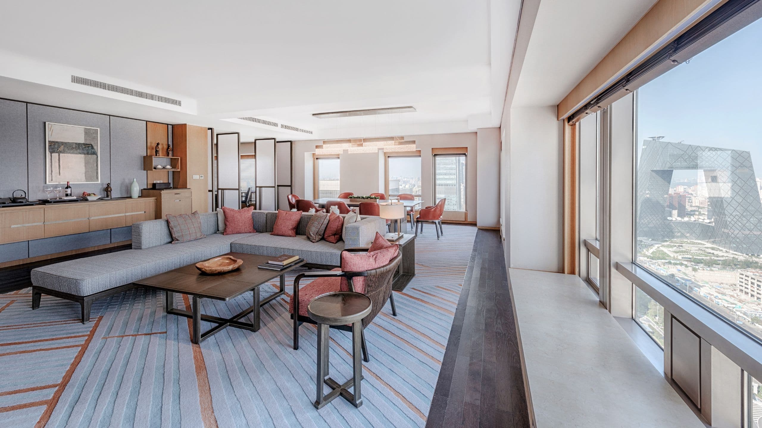 Park Hyatt Beijing Executive Suite Living and Dining Room