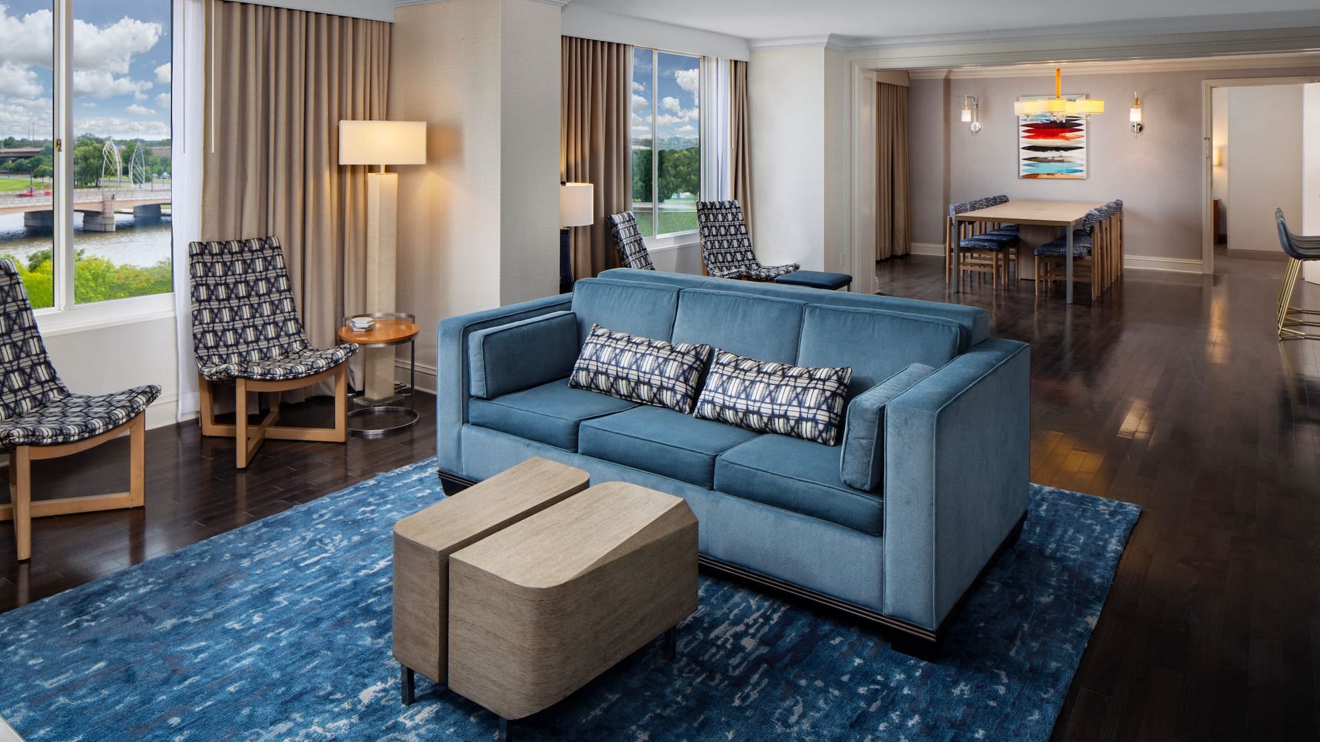 Hyatt Regency Wichita Cottonwood Suite Living Room
