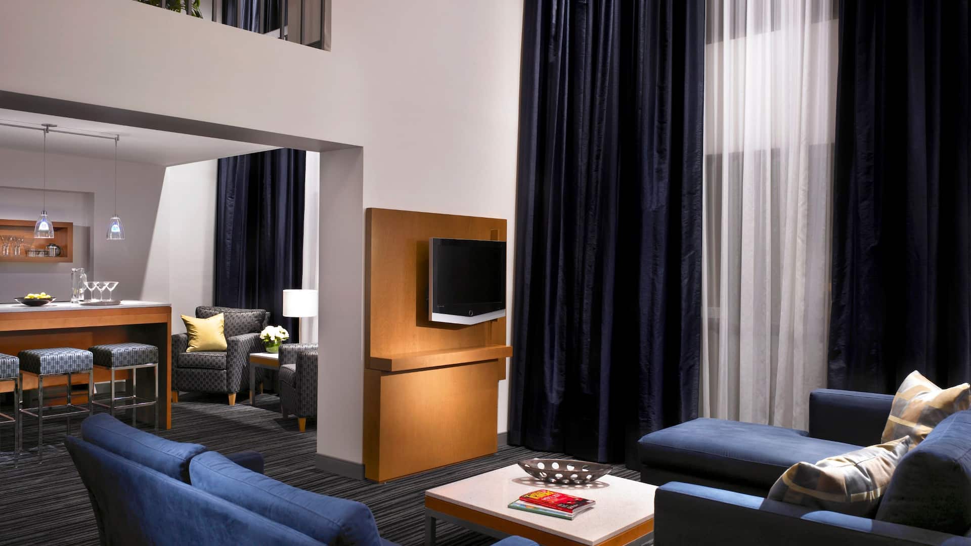 1 of 3 Hyatt Regency Vancouver Bi Level Suite