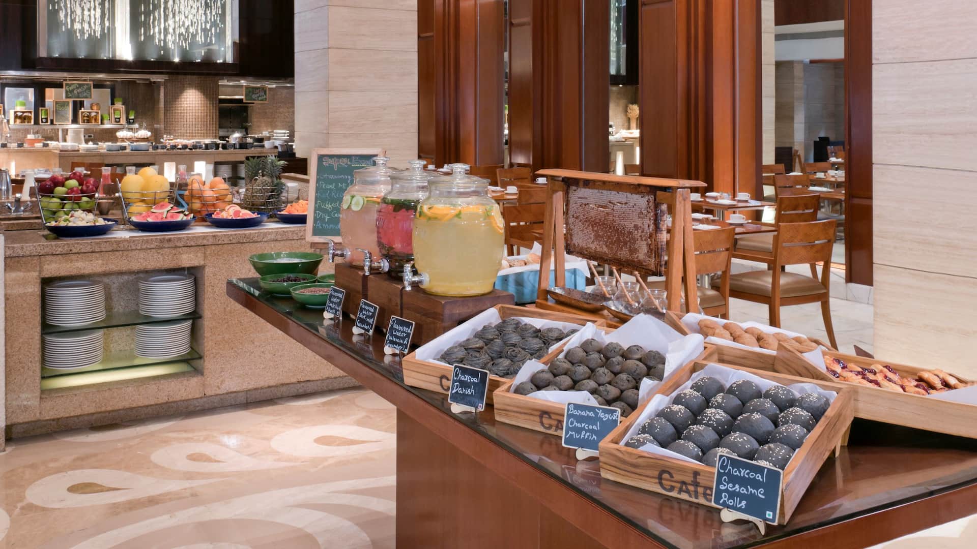 Hyatt Regency Delhi Cafe Breakfast Buffet