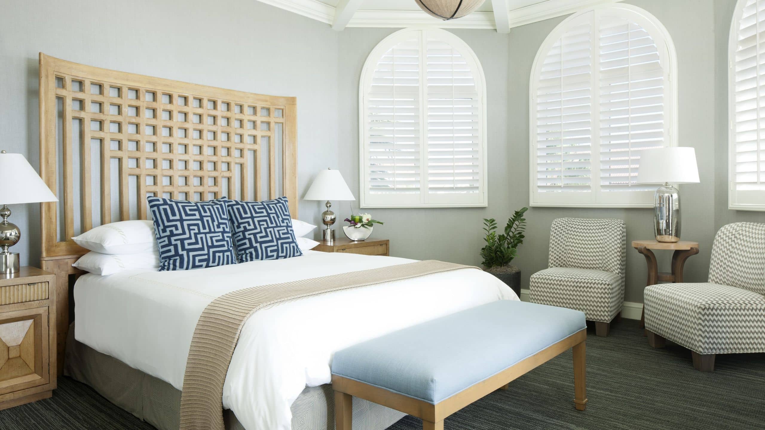 Hyatt Regency Huntington Beach Resort and Spa Contemporary Suite Bedroom