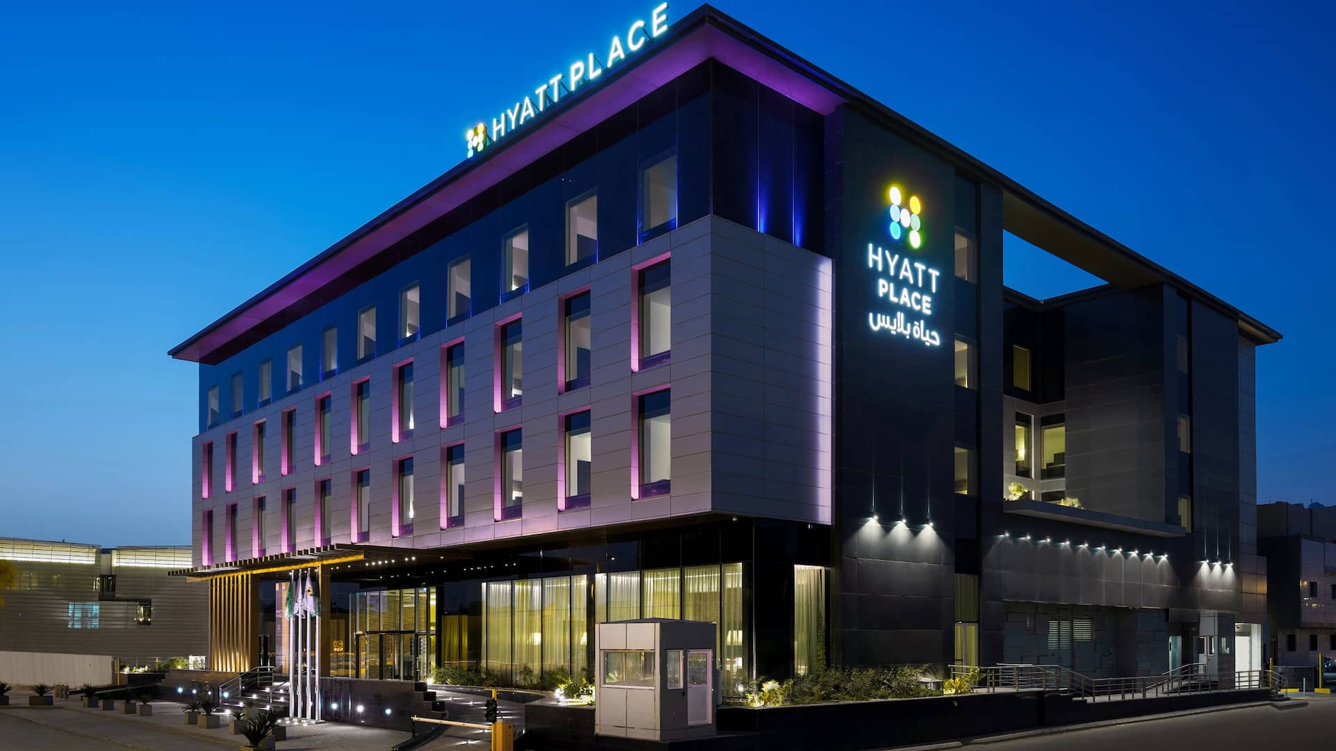 hyatt hotel exterior