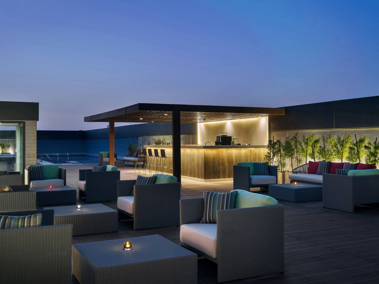 Hyatt Place Rooftop Lounge