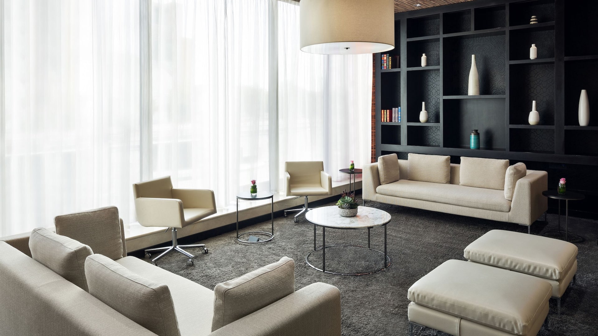 Hyatt Place Riyadh Al Sulaimania Gallery Area Guest Seating