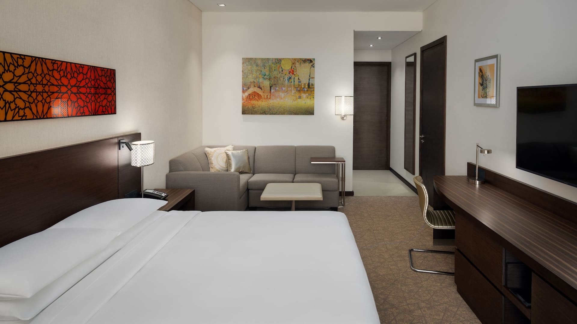 4 von 5 Hyatt Place Riyadh Al Sulaimania Single Room Bed
